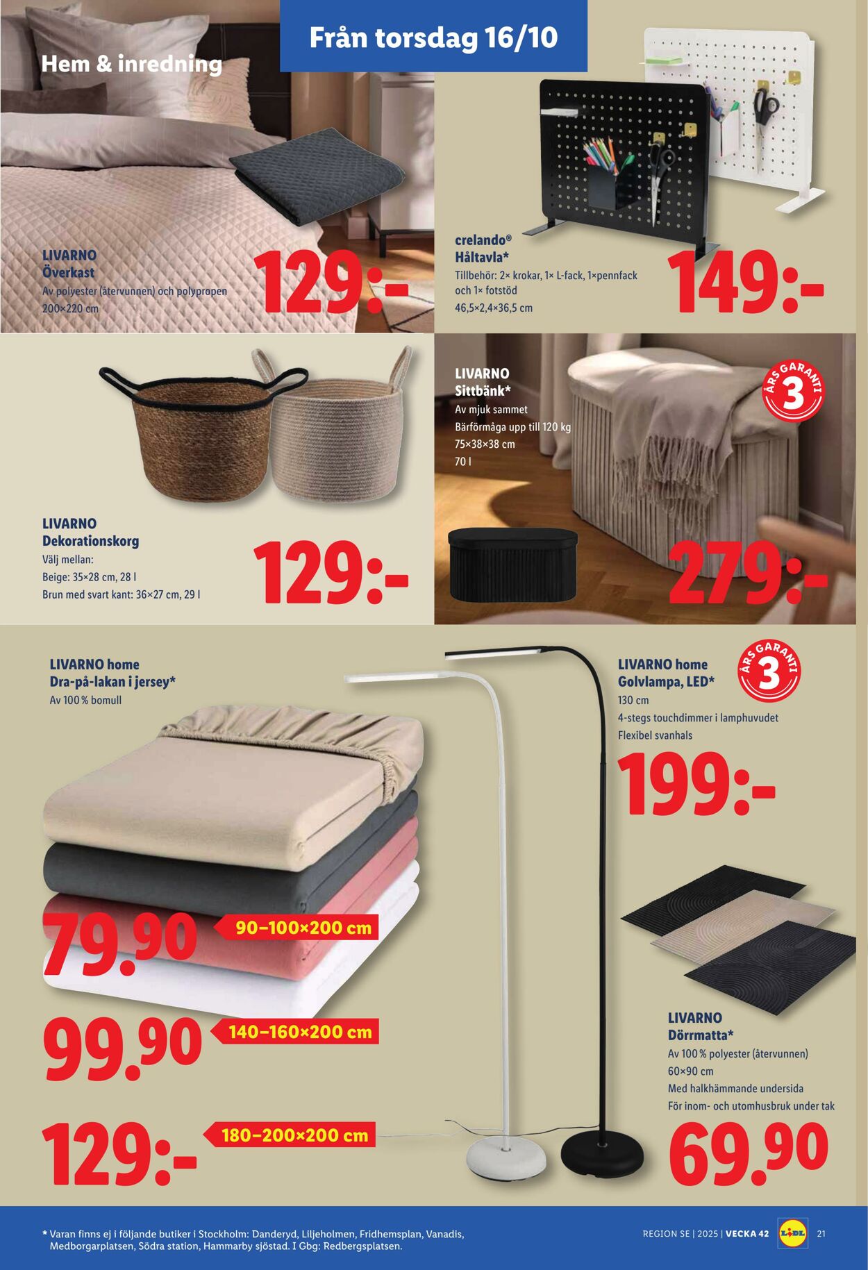 Erbjudanden Lidl 13.10.2025 - 19.10.2025