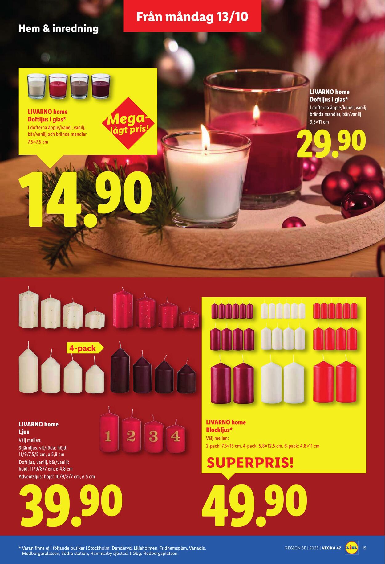 Erbjudanden Lidl 13.10.2025 - 19.10.2025