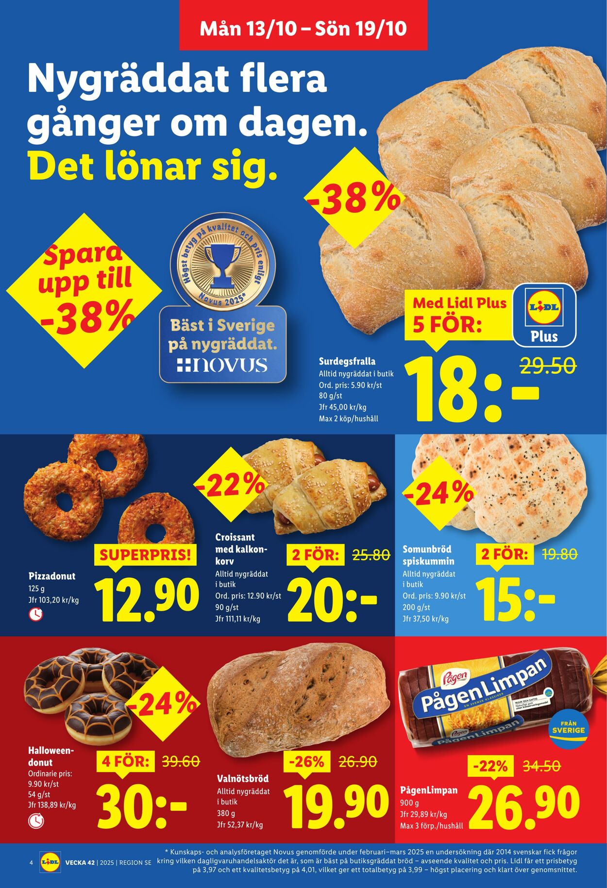 Erbjudanden Lidl 13.10.2025 - 19.10.2025