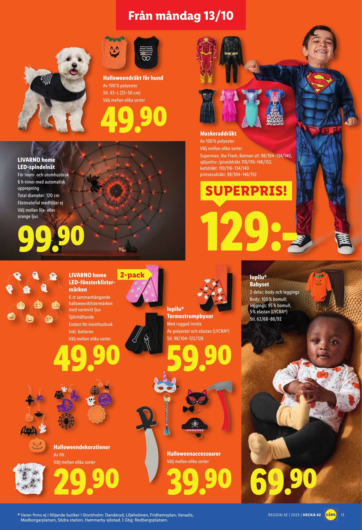 Erbjudanden Lidl 13.10.2025 - 19.10.2025