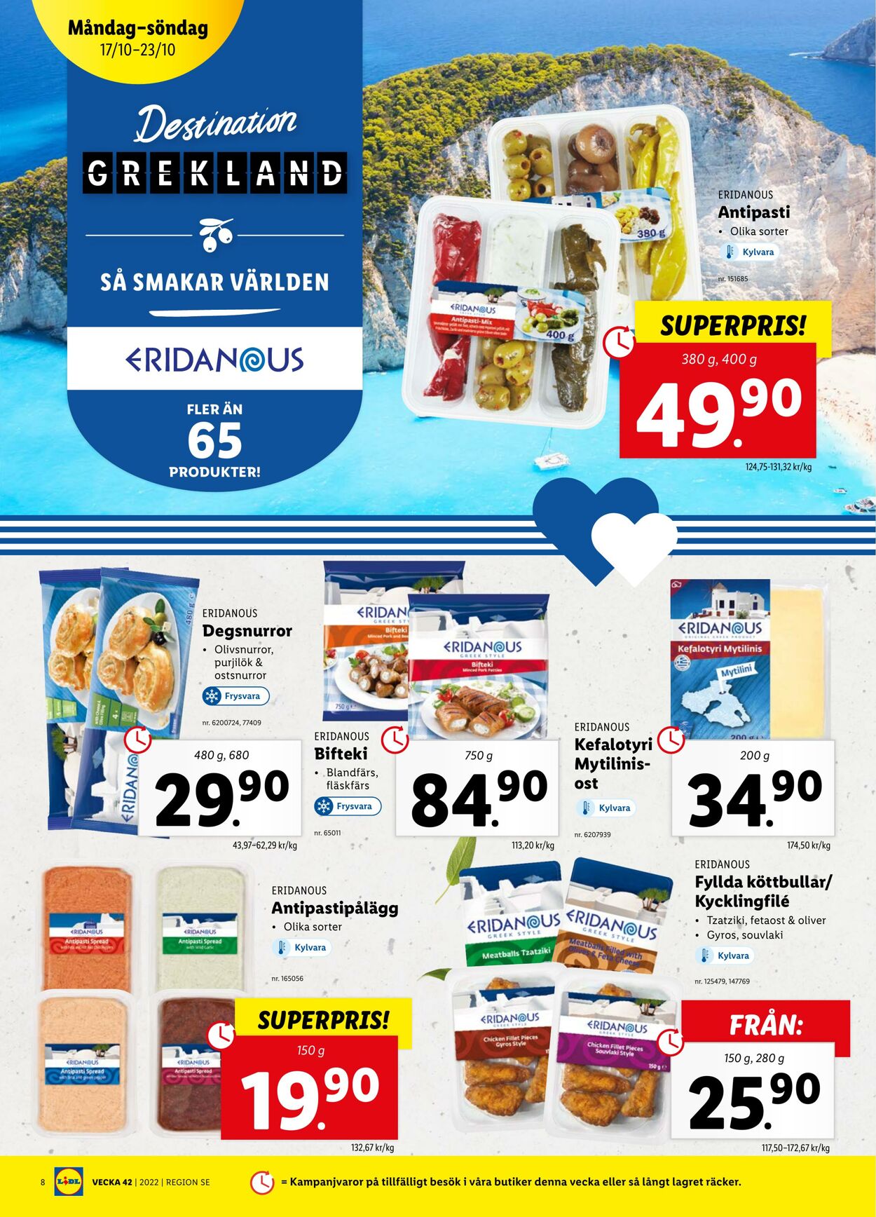 Erbjudanden Lidl 17.10.2022 - 23.10.2022