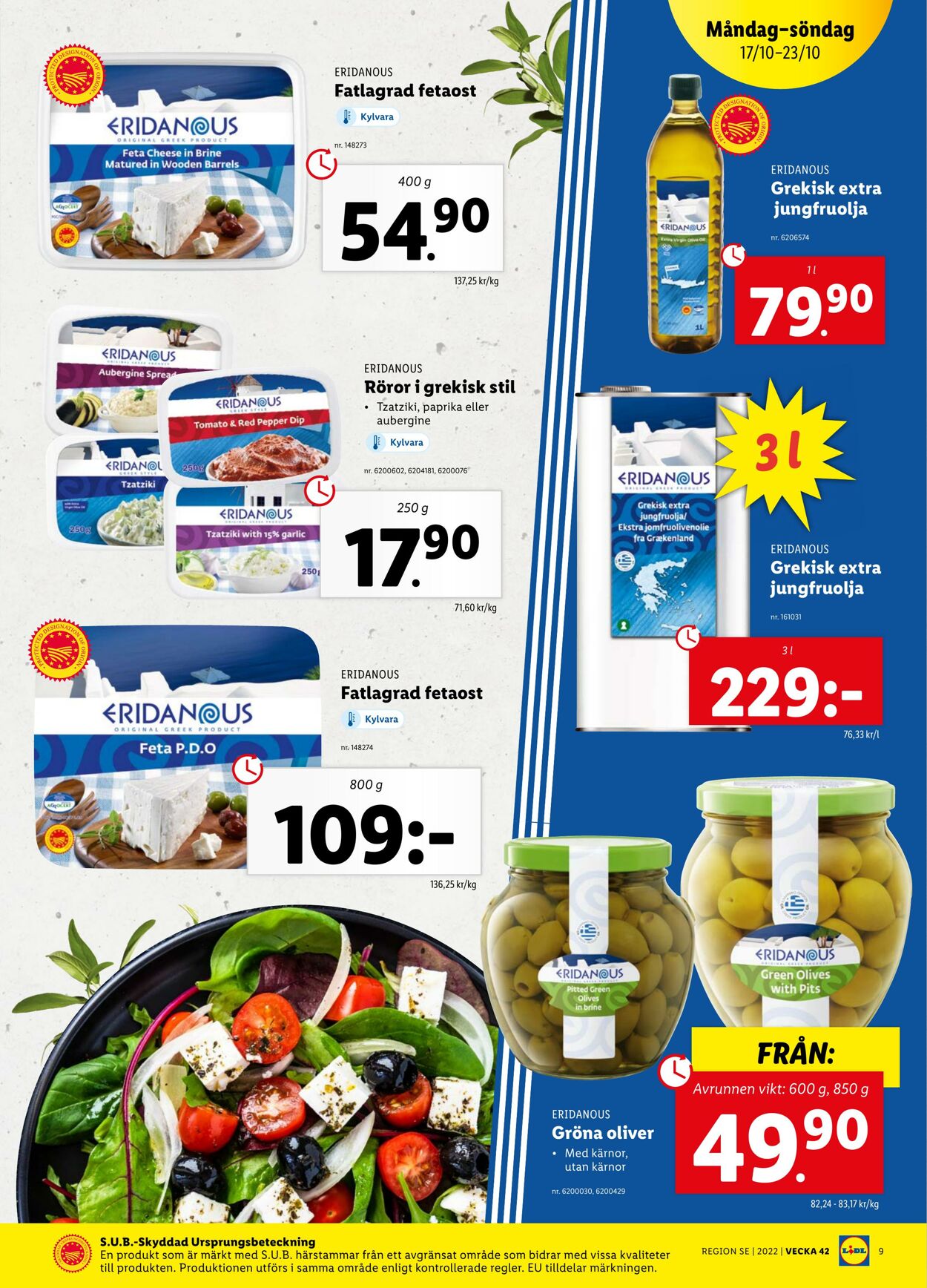 Erbjudanden Lidl 17.10.2022 - 23.10.2022