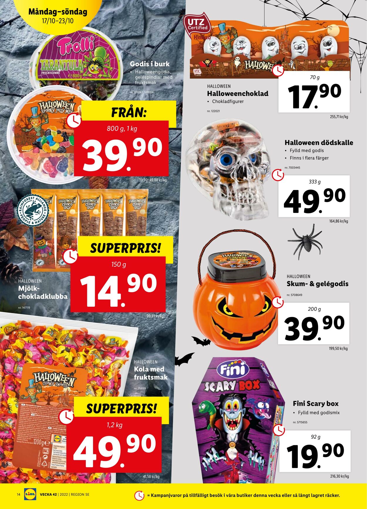 Erbjudanden Lidl 17.10.2022 - 23.10.2022