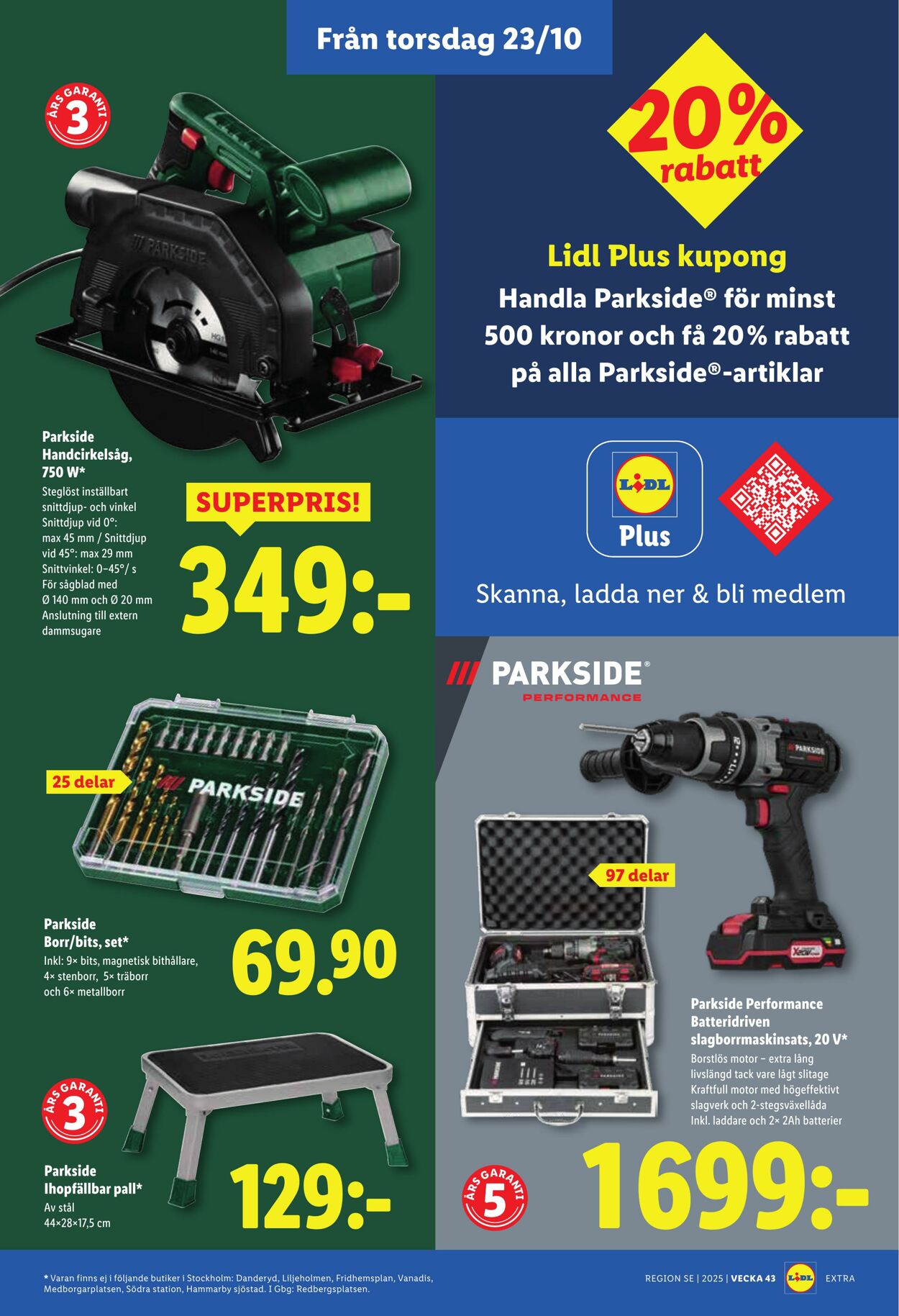 Erbjudanden Lidl 20.10.2025 - 26.10.2025