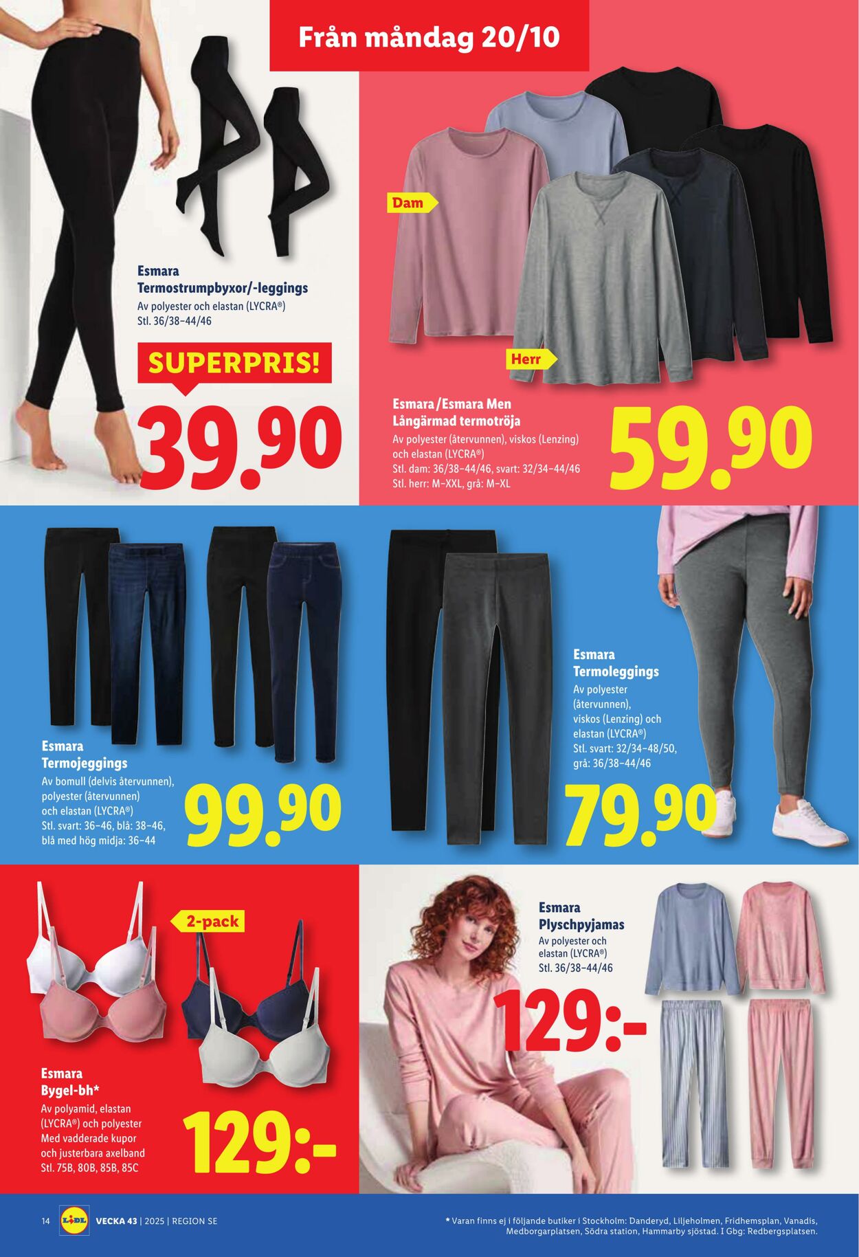 Erbjudanden Lidl 20.10.2025 - 26.10.2025