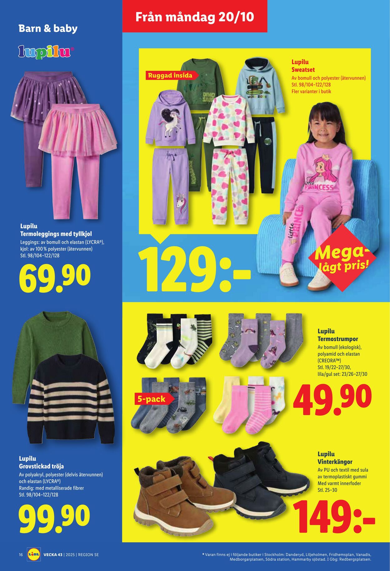 Erbjudanden Lidl 20.10.2025 - 26.10.2025