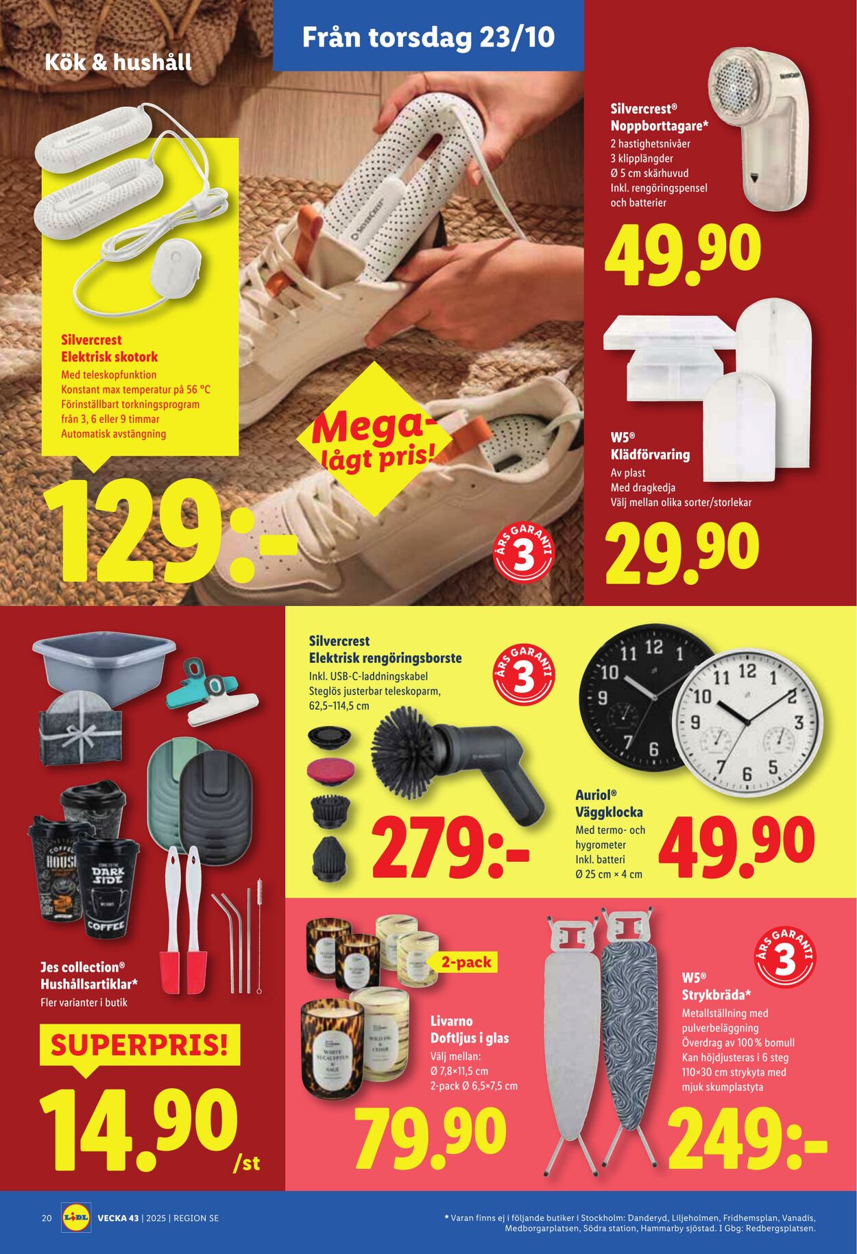 Erbjudanden Lidl 20.10.2025 - 26.10.2025