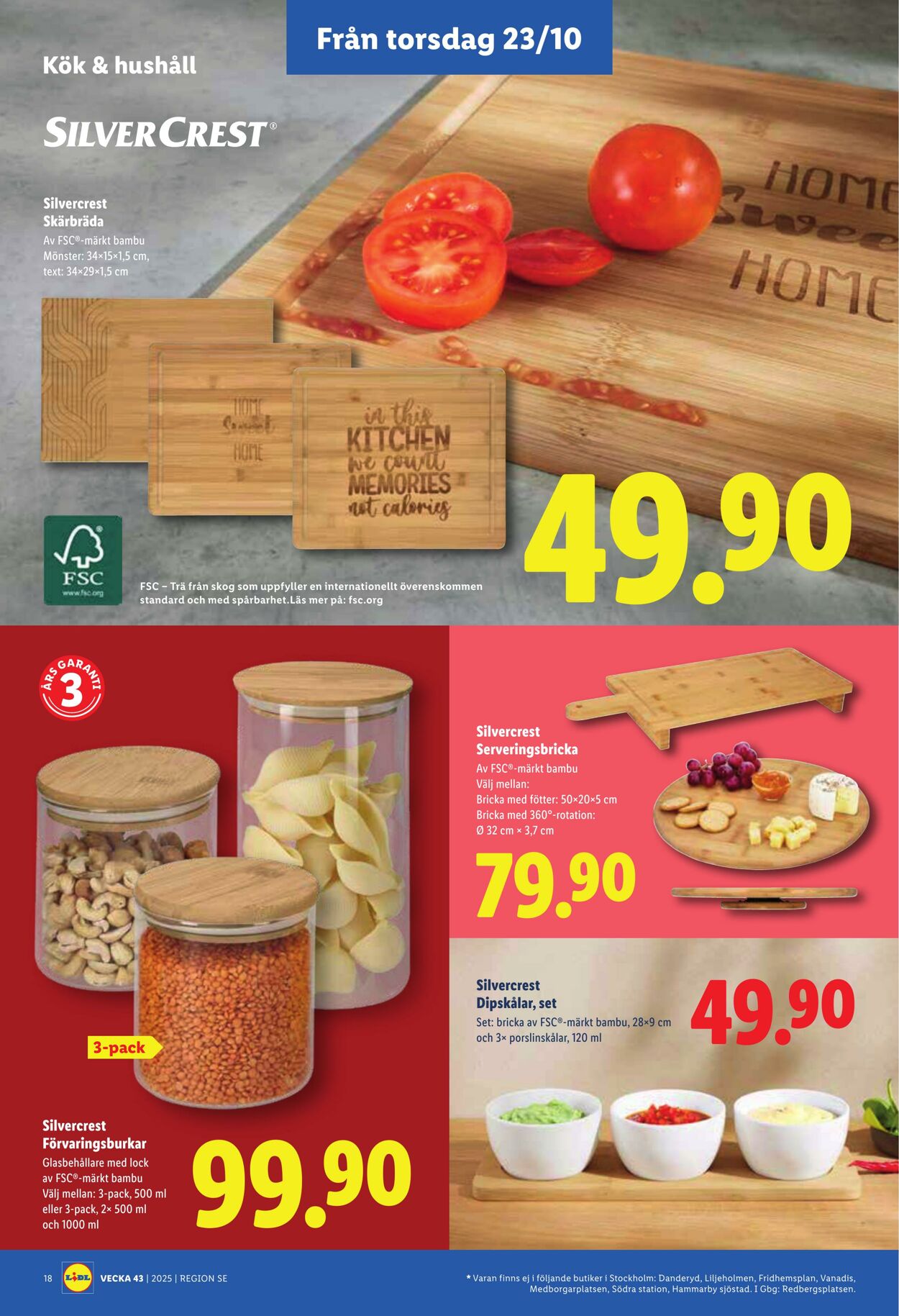 Erbjudanden Lidl 20.10.2025 - 26.10.2025