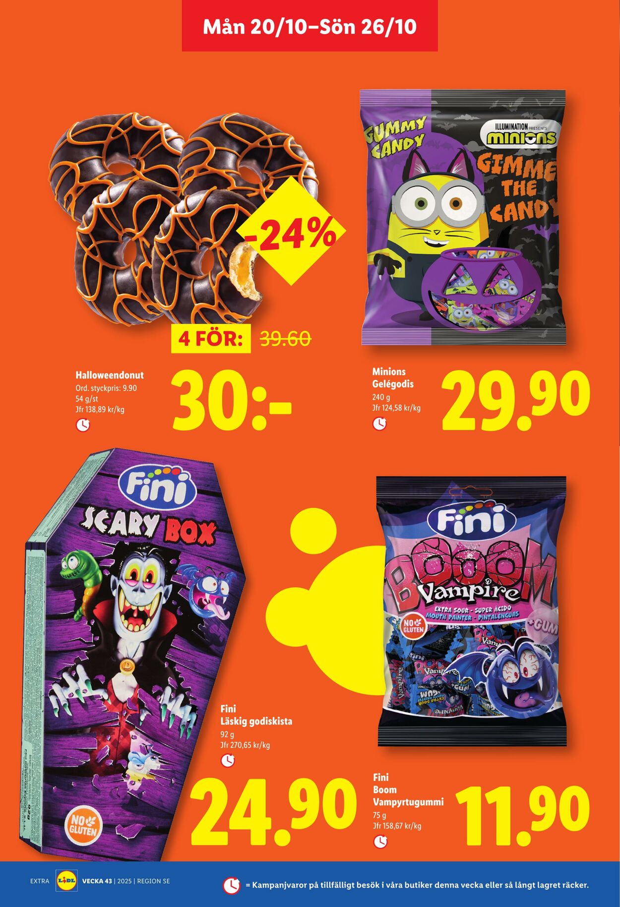 Erbjudanden Lidl 20.10.2025 - 26.10.2025