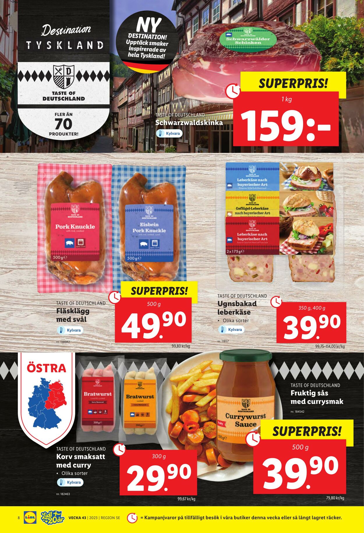 Erbjudanden Lidl 23.10.2023 - 29.10.2023