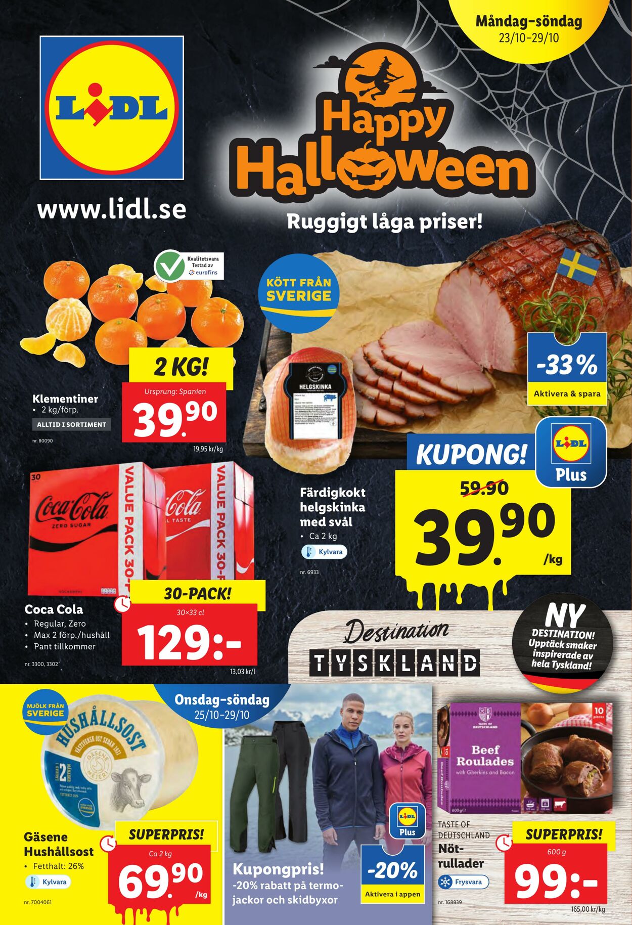 Erbjudanden Lidl 23.10.2023 - 29.10.2023