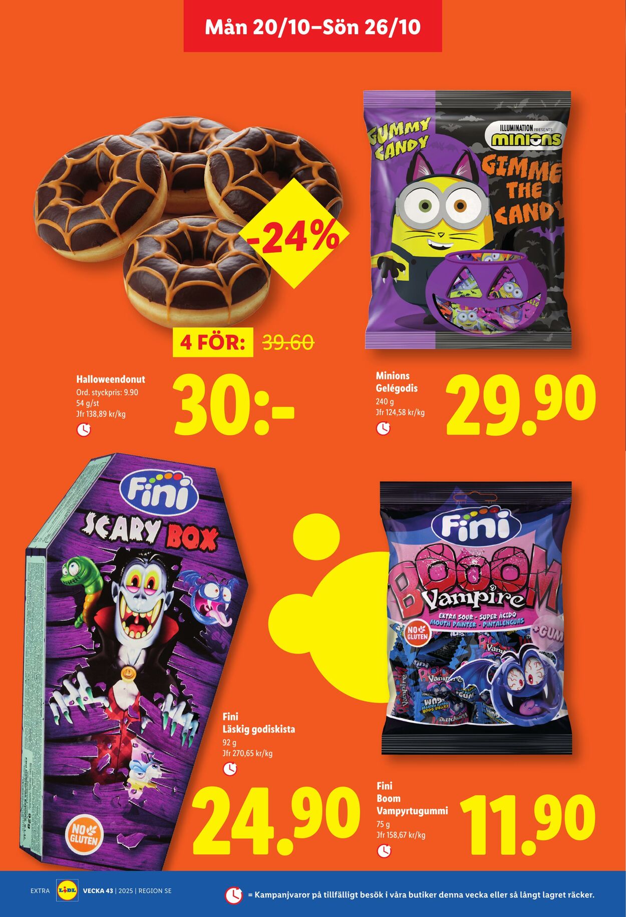 Erbjudanden Lidl 20.10.2025 - 26.10.2025