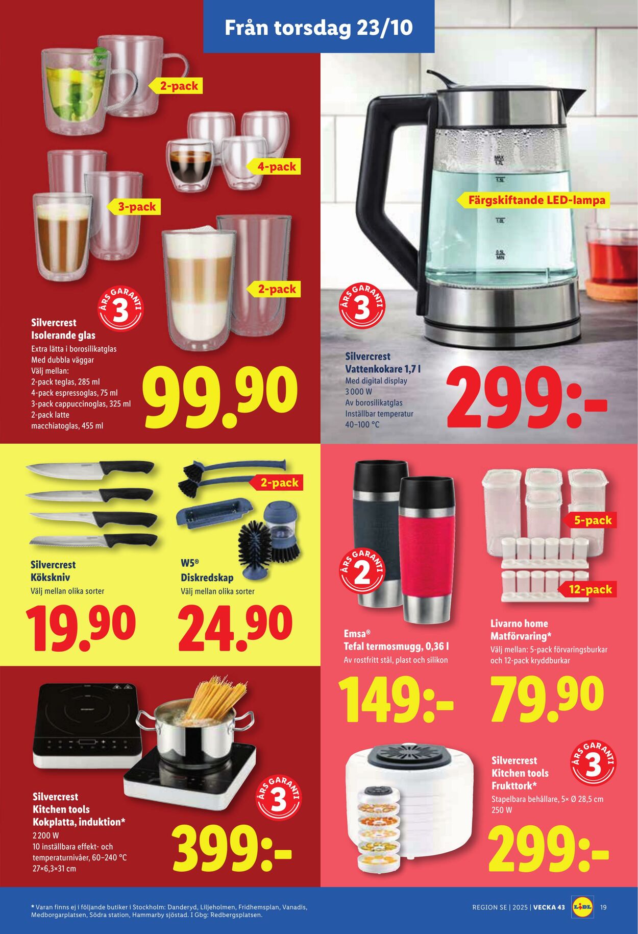 Erbjudanden Lidl 20.10.2025 - 26.10.2025