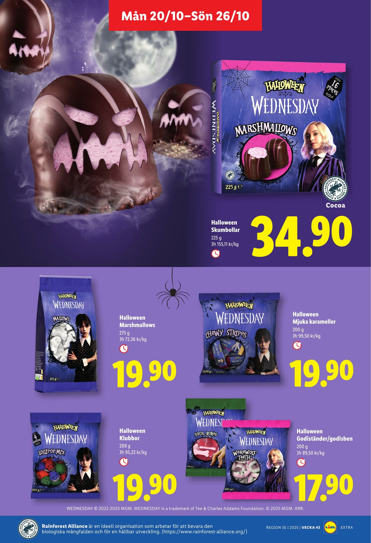 Erbjudanden Lidl 20.10.2025 - 26.10.2025