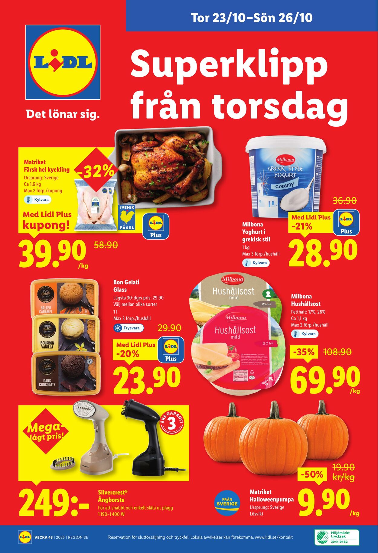 Erbjudanden Lidl 20.10.2025 - 26.10.2025