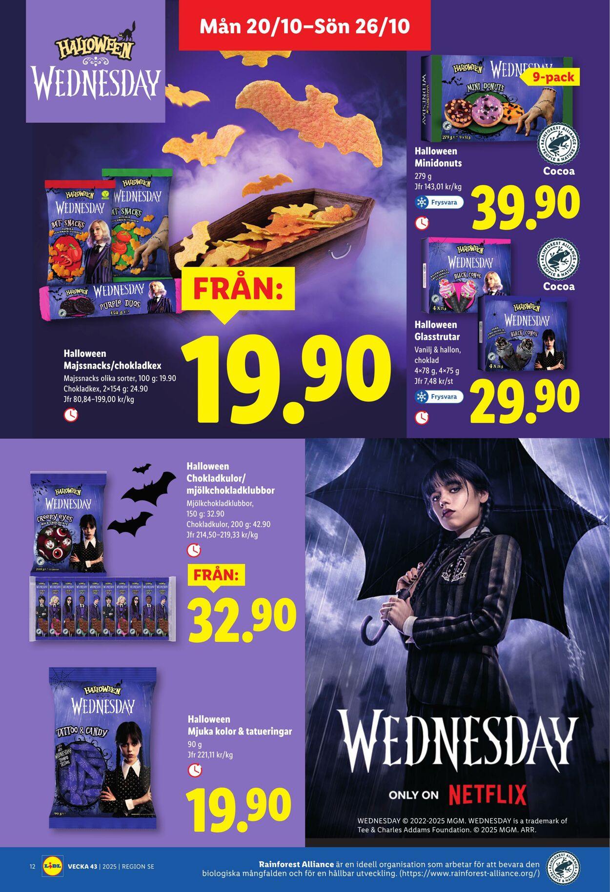 Erbjudanden Lidl 20.10.2025 - 26.10.2025