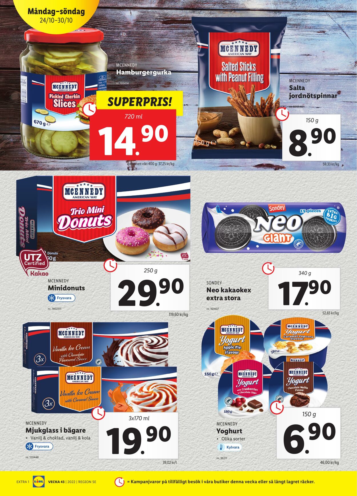 Erbjudanden Lidl 24.10.2022 - 30.10.2022