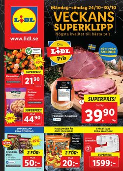 Erbjudanden Lidl 24.10.2022 - 30.10.2022