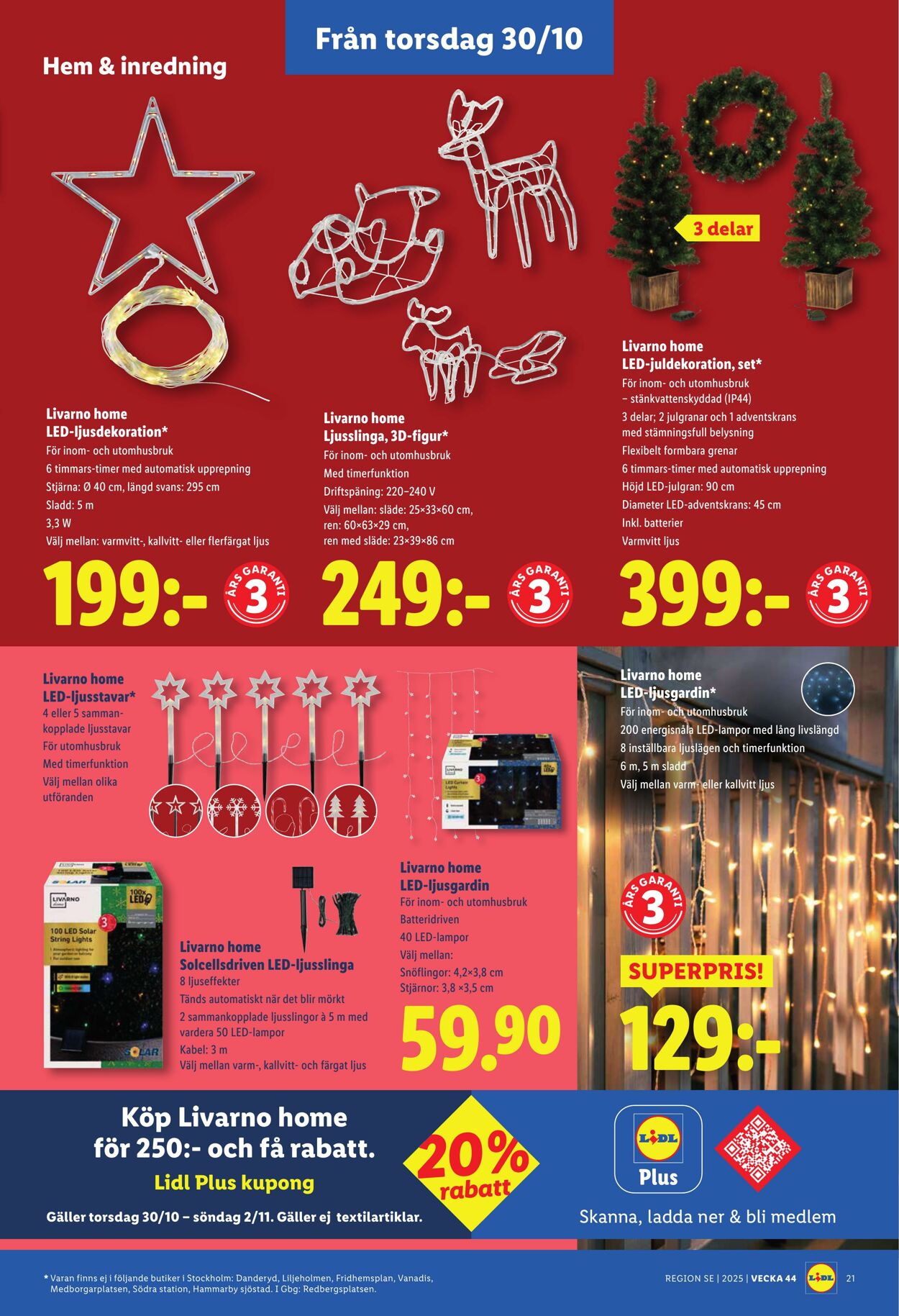 Erbjudanden Lidl 27.10.2025 - 02.11.2025