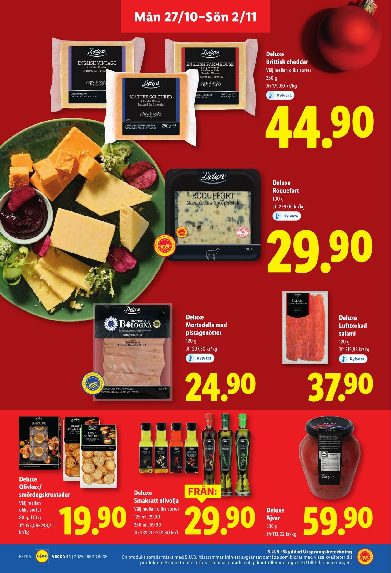 Erbjudanden Lidl 27.10.2025 - 02.11.2025