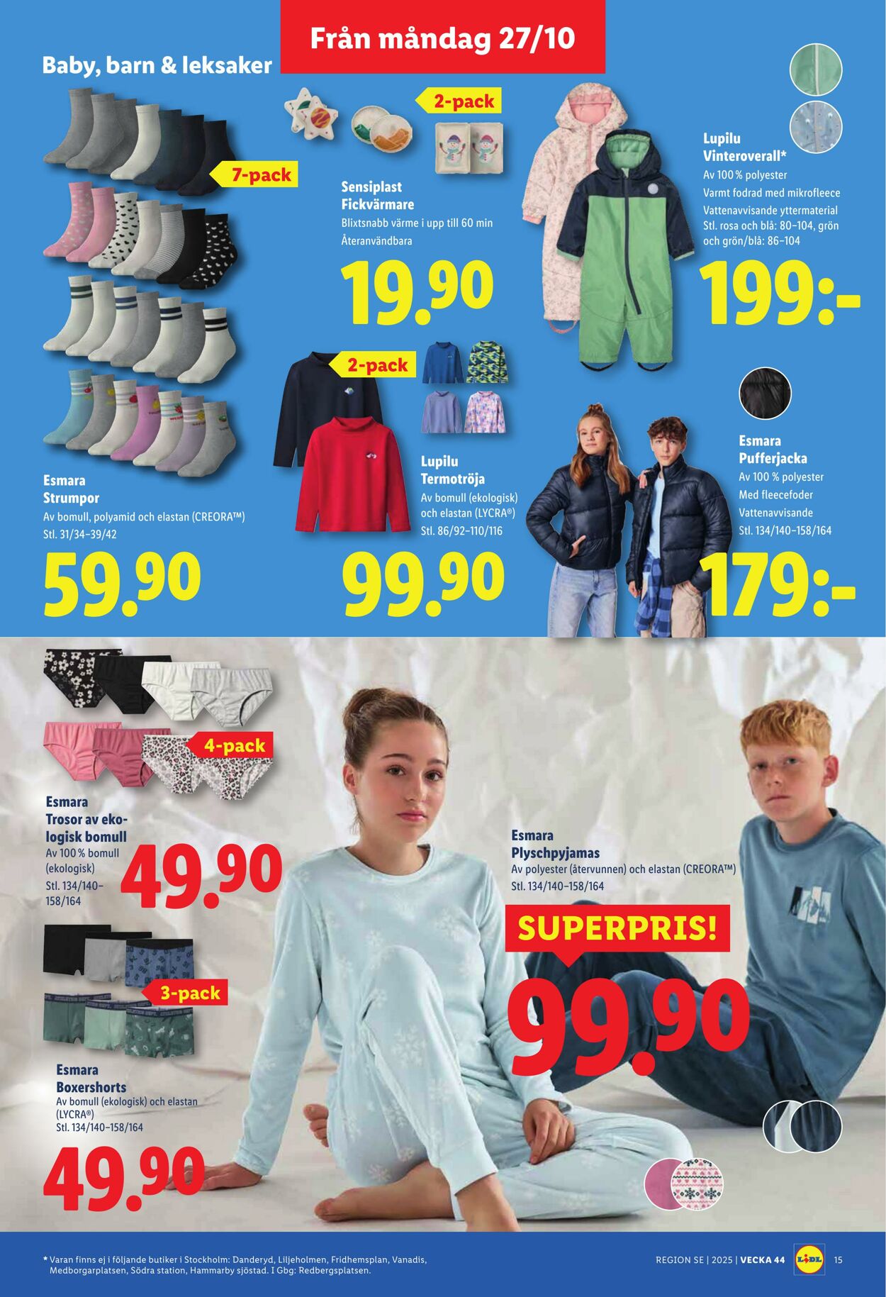 Erbjudanden Lidl 27.10.2025 - 02.11.2025