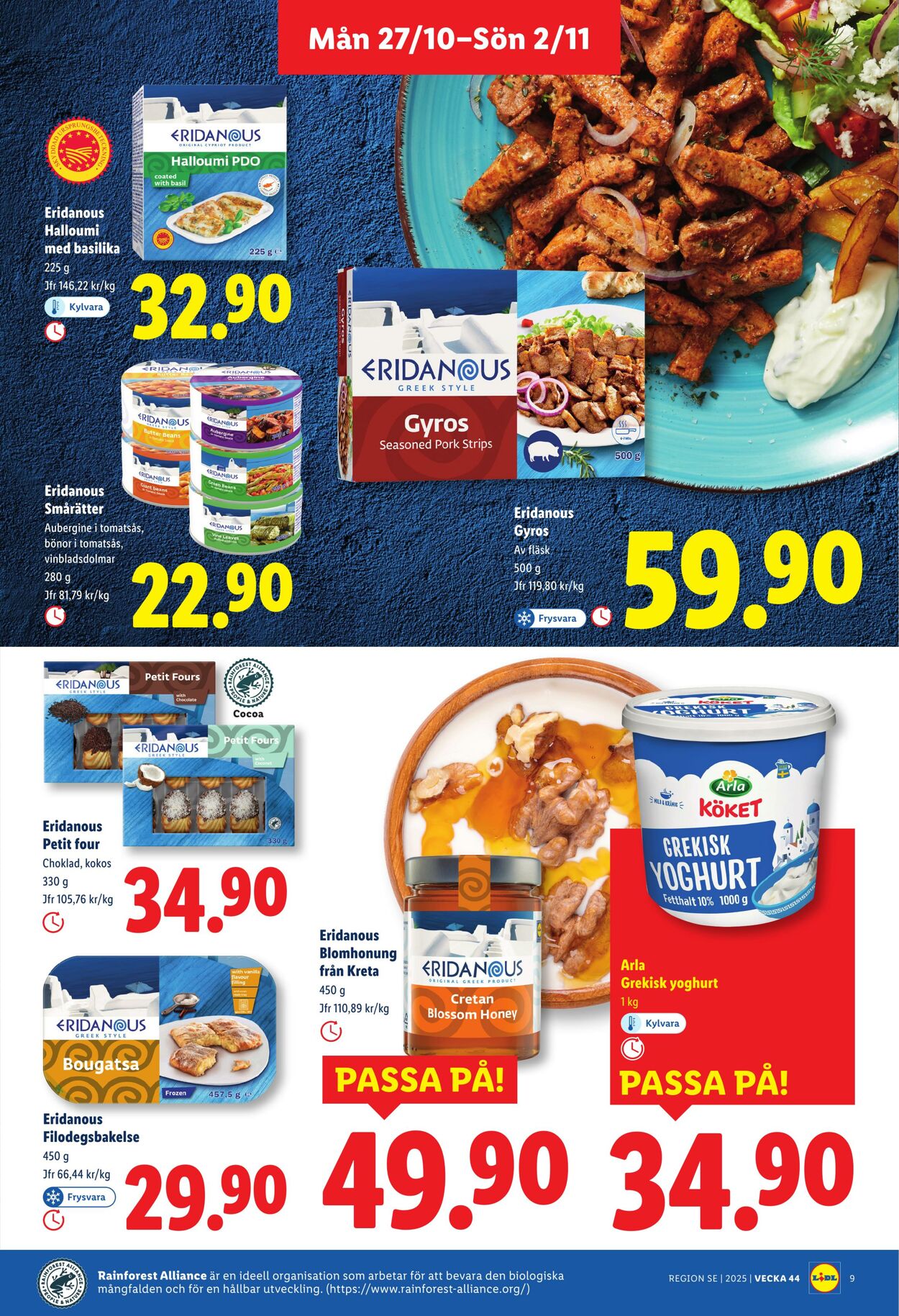 Erbjudanden Lidl 27.10.2025 - 02.11.2025