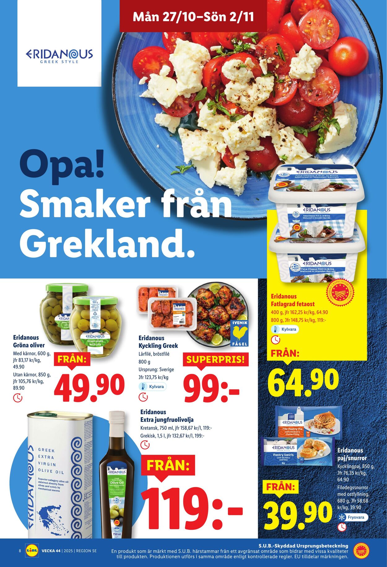 Erbjudanden Lidl 27.10.2025 - 02.11.2025