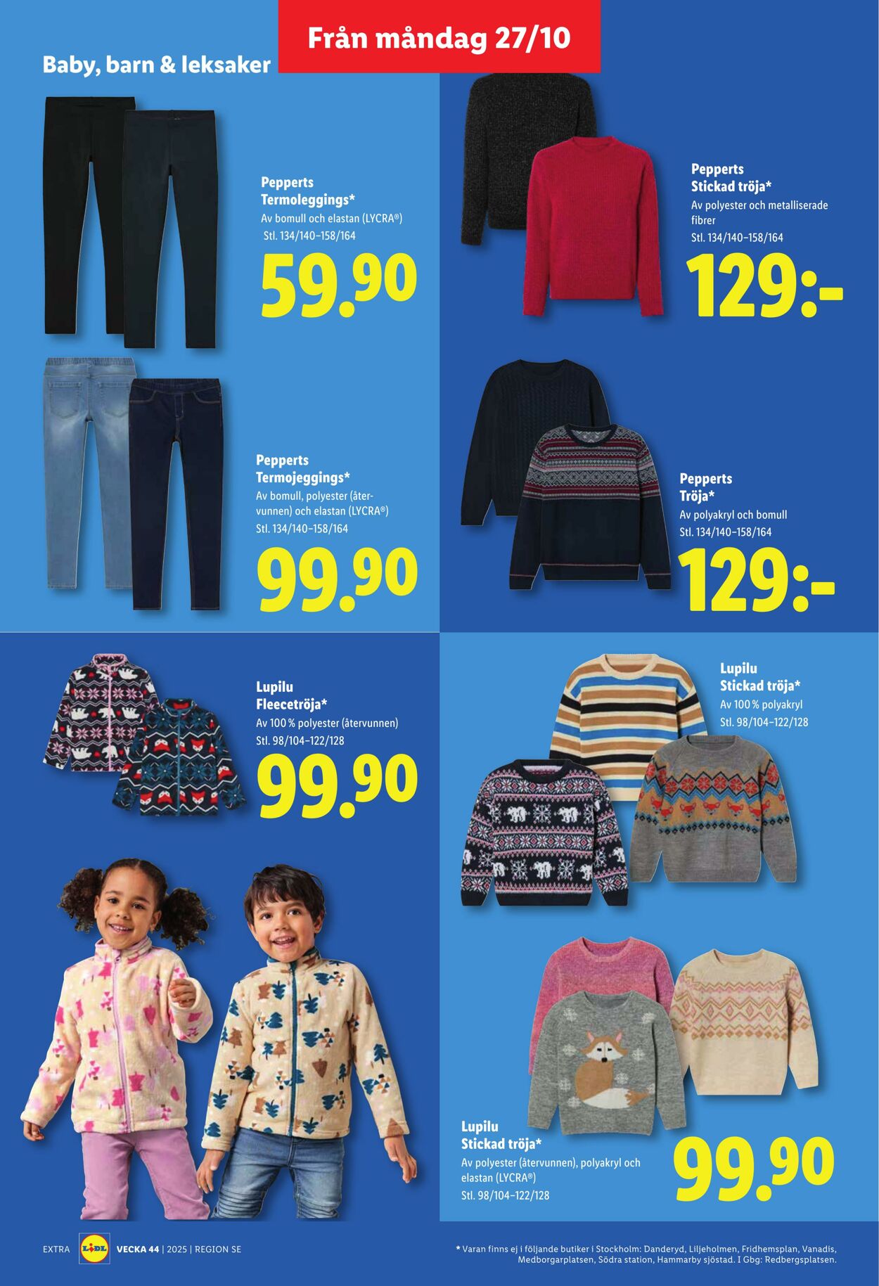 Erbjudanden Lidl 27.10.2025 - 02.11.2025