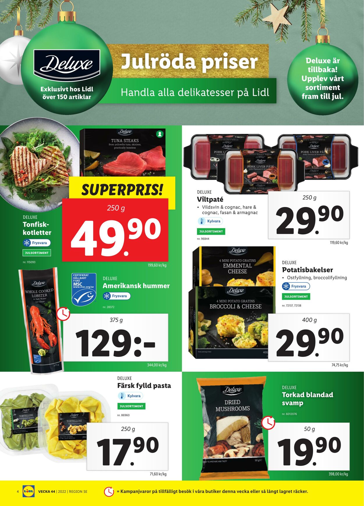 Erbjudanden Lidl 31.10.2022 - 06.11.2022