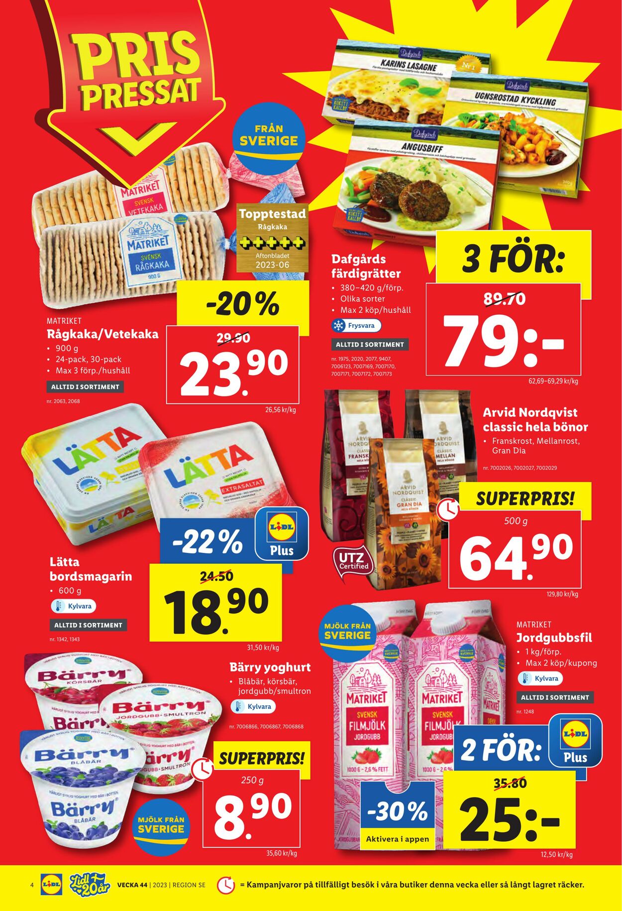 Erbjudanden Lidl 30.10.2023 - 05.11.2023