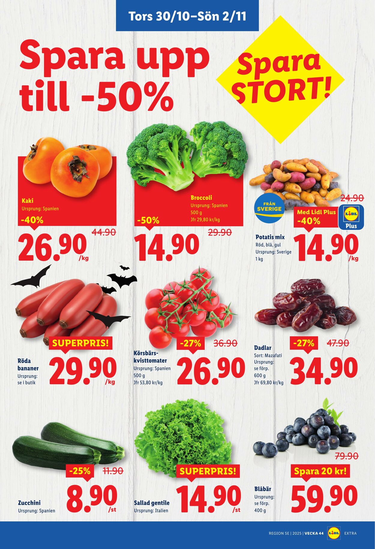 Erbjudanden Lidl 27.10.2025 - 02.11.2025