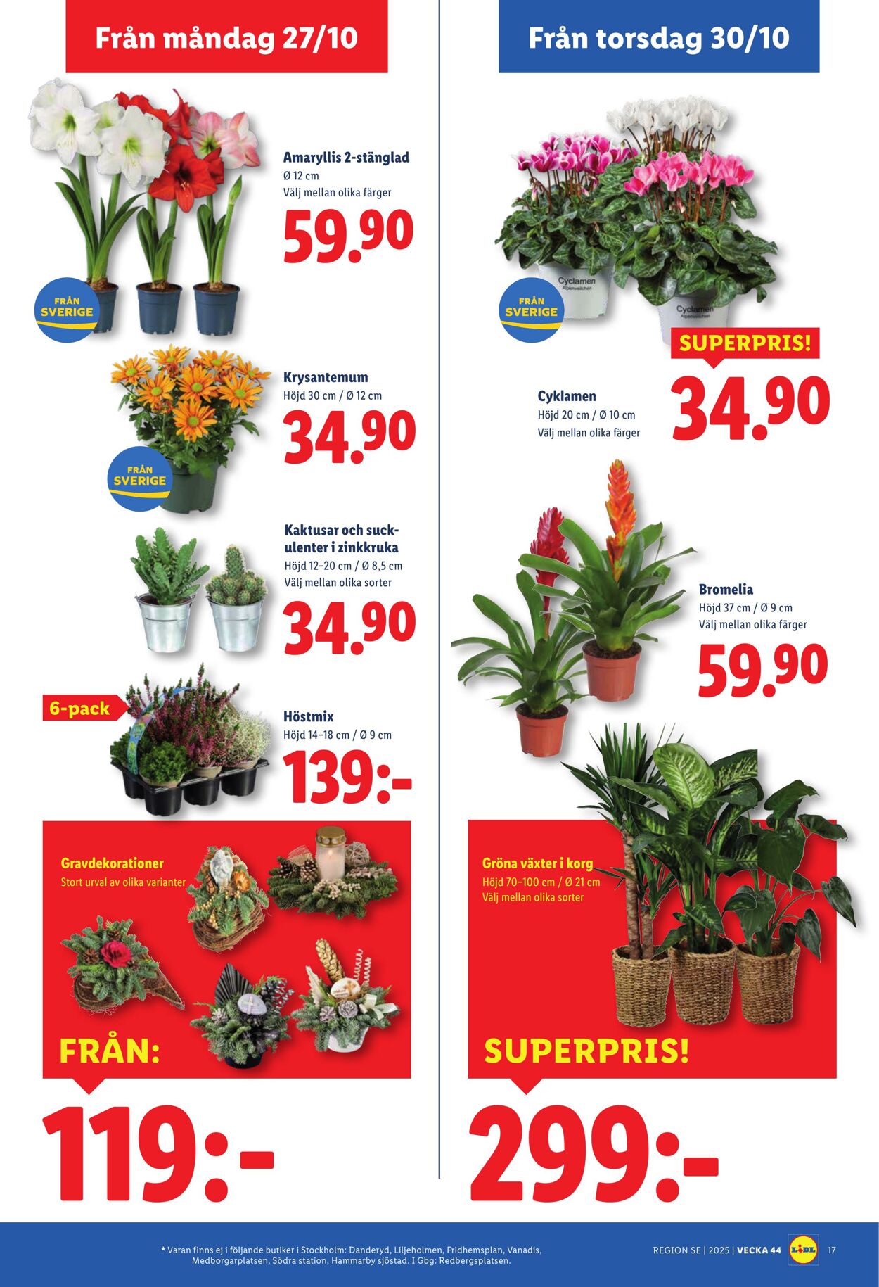 Erbjudanden Lidl 27.10.2025 - 02.11.2025