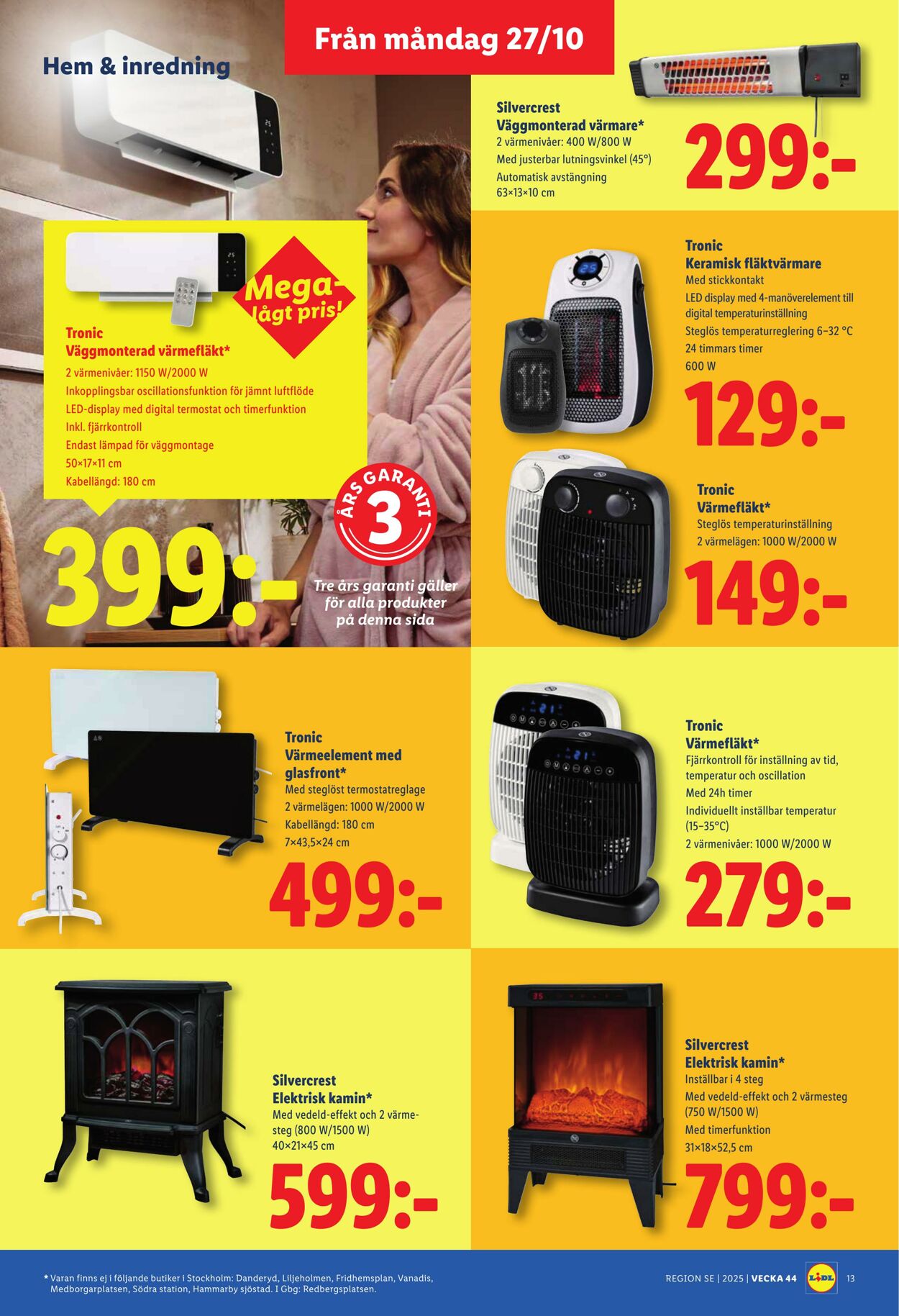 Erbjudanden Lidl 27.10.2025 - 02.11.2025
