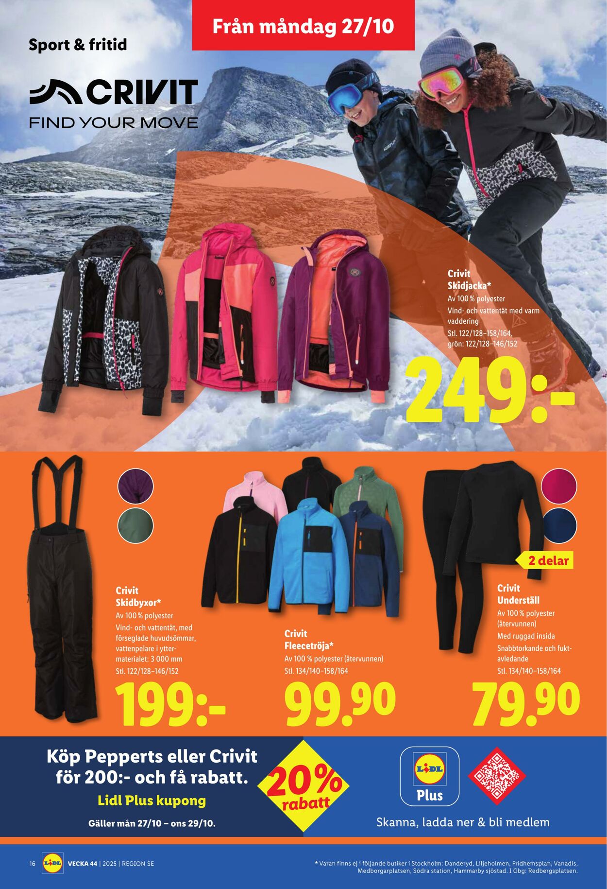 Erbjudanden Lidl 27.10.2025 - 02.11.2025