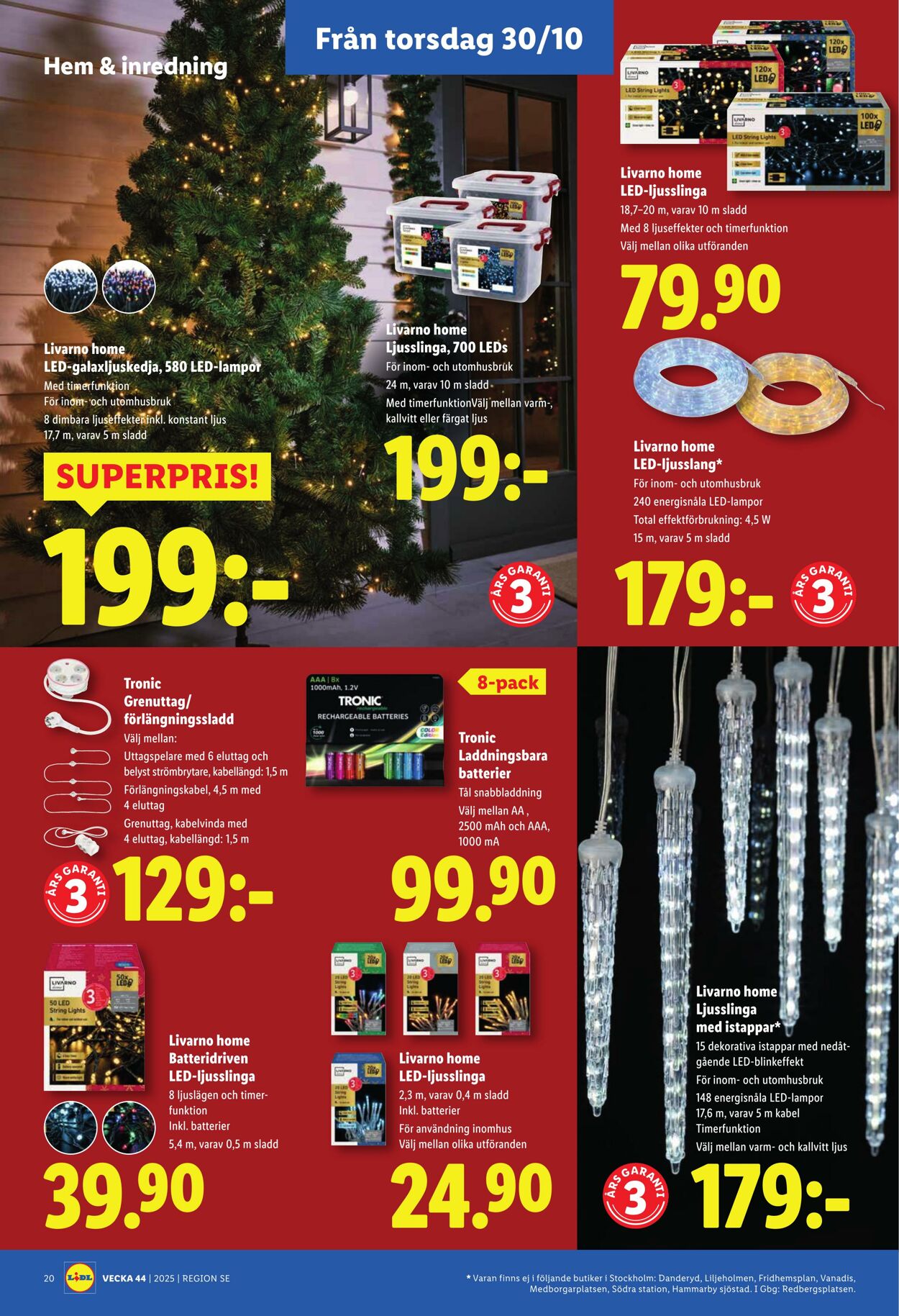 Erbjudanden Lidl 27.10.2025 - 02.11.2025