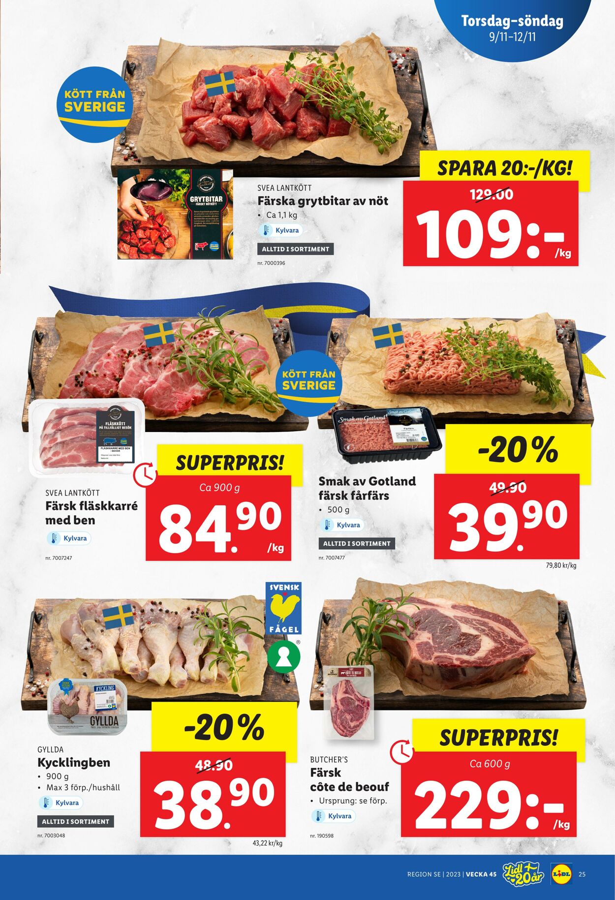 Erbjudanden Lidl 06.11.2023 - 12.11.2023