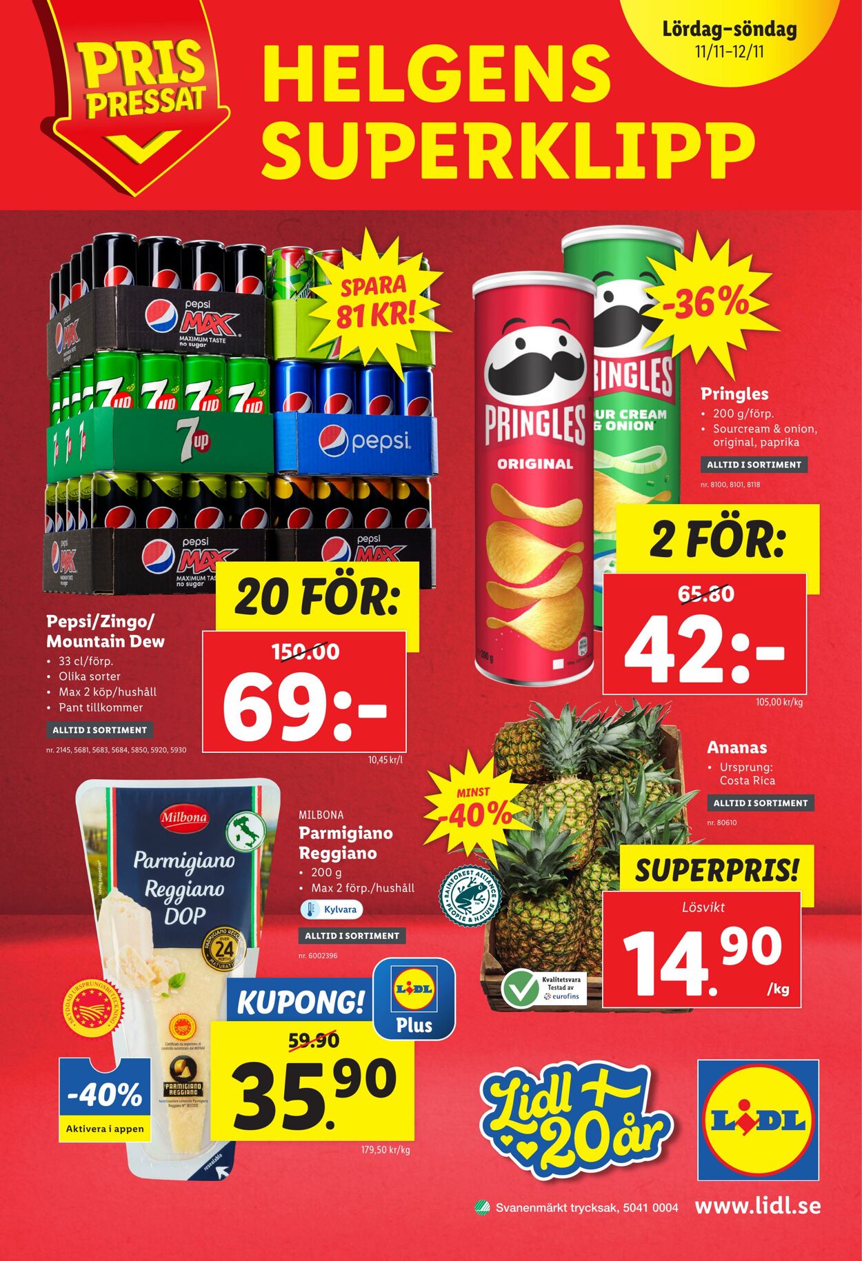 Erbjudanden Lidl 06.11.2023 - 12.11.2023