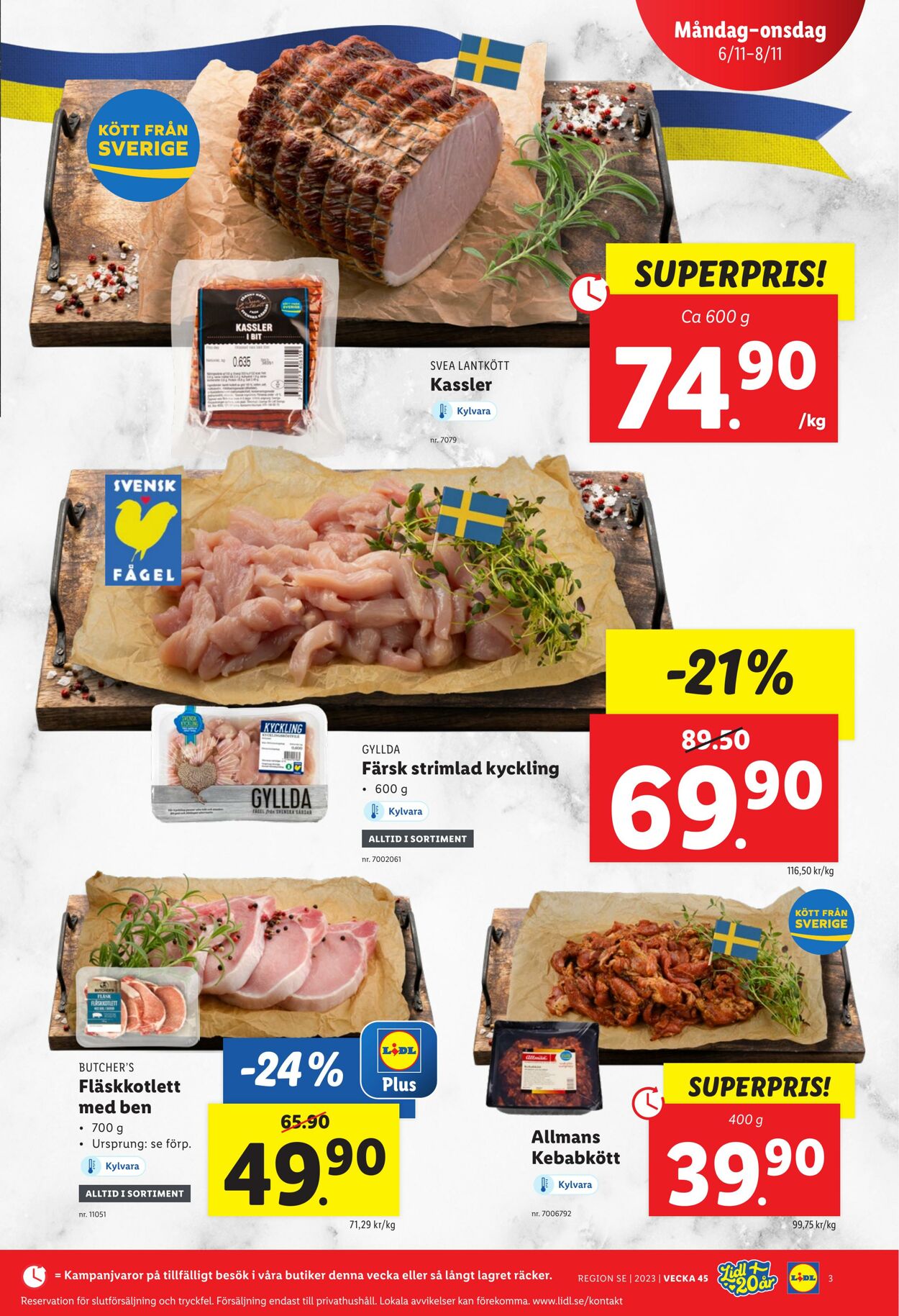 Erbjudanden Lidl 06.11.2023 - 12.11.2023