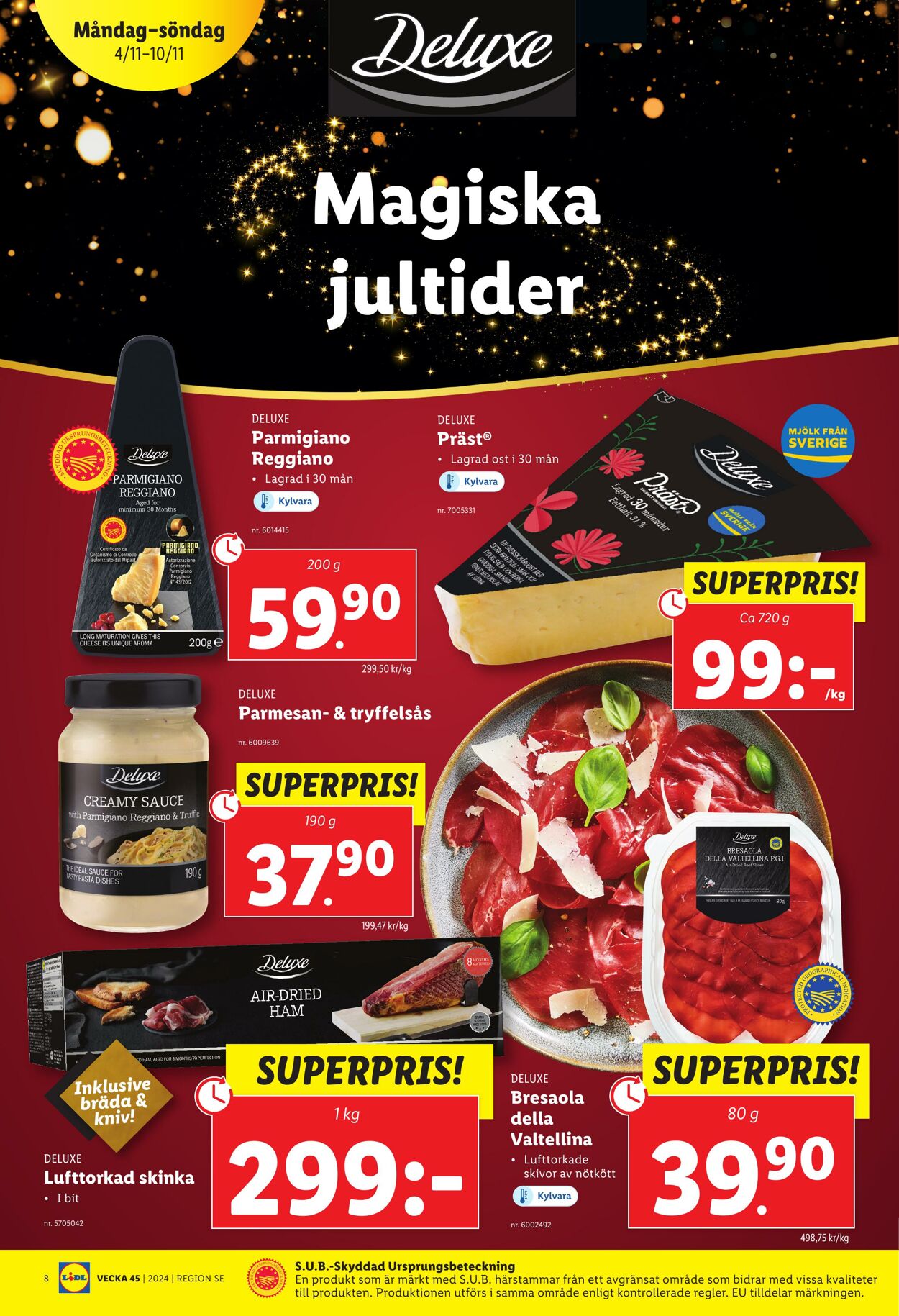 Erbjudanden Lidl 04.11.2024 - 10.11.2024