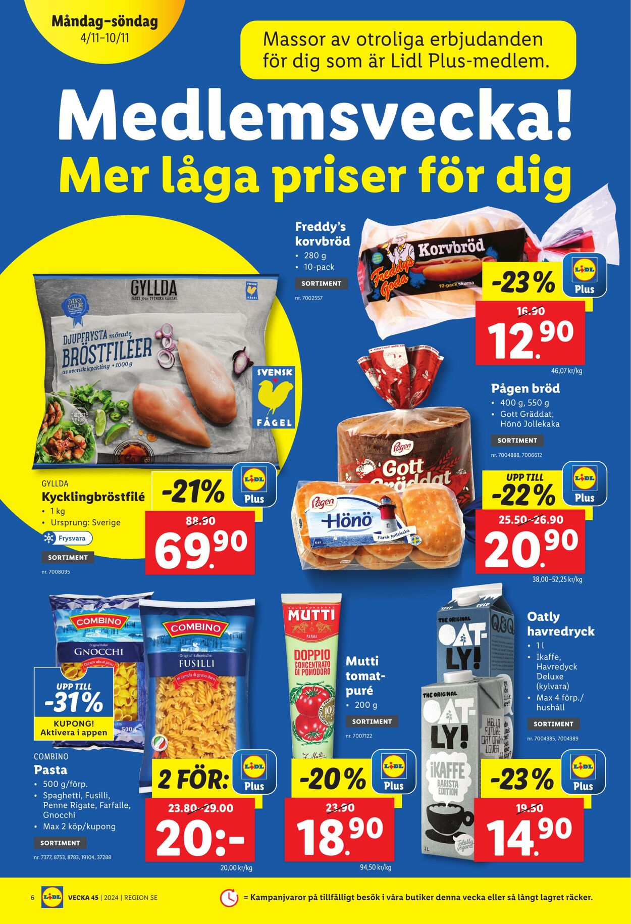 Erbjudanden Lidl 04.11.2024 - 10.11.2024