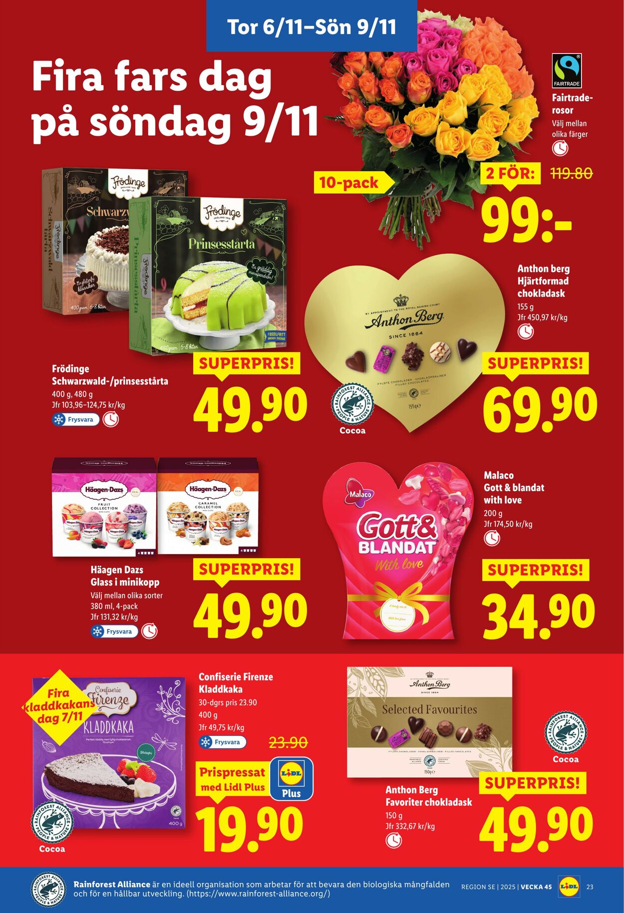 Erbjudanden Lidl 03.11.2025 - 09.11.2025