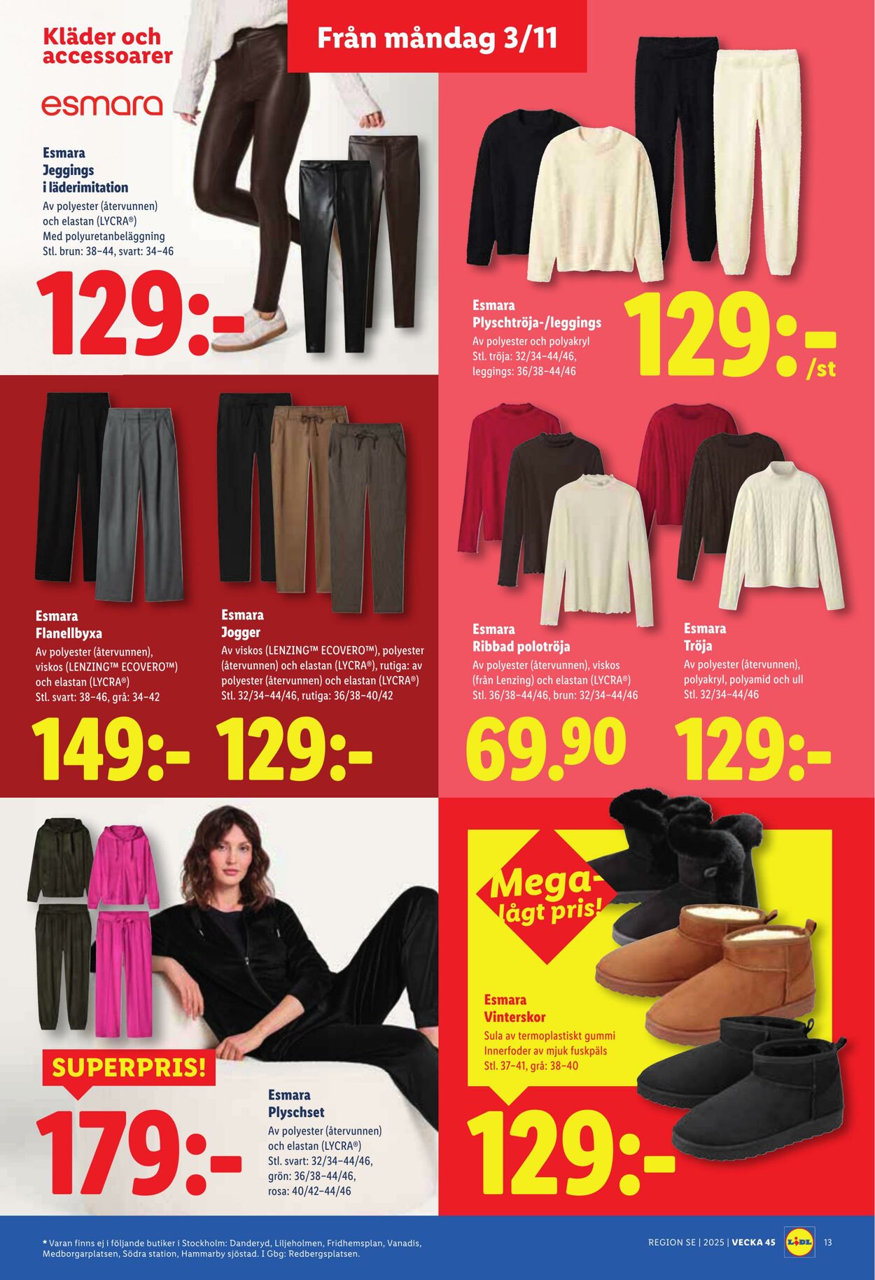 Erbjudanden Lidl 03.11.2025 - 09.11.2025