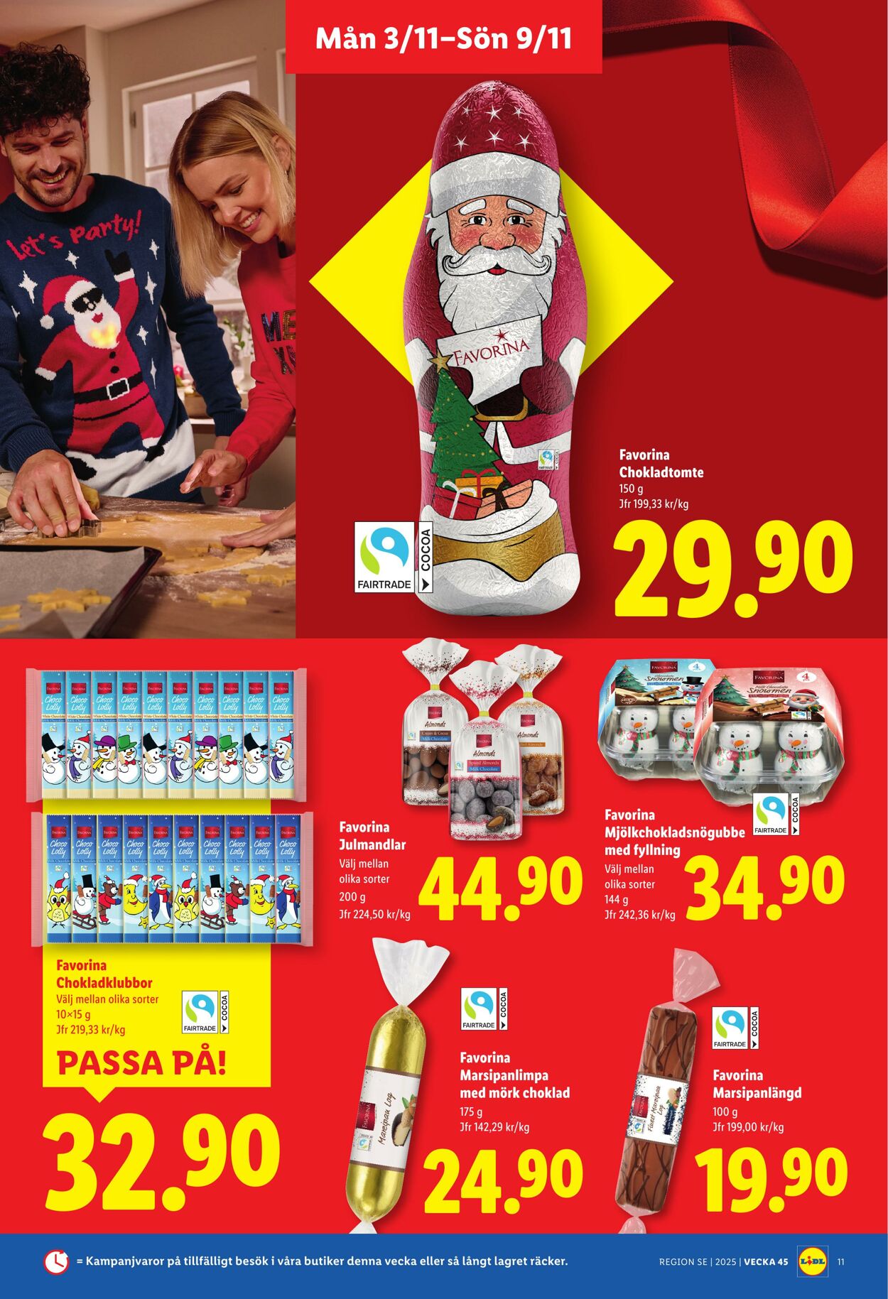 Erbjudanden Lidl 03.11.2025 - 09.11.2025