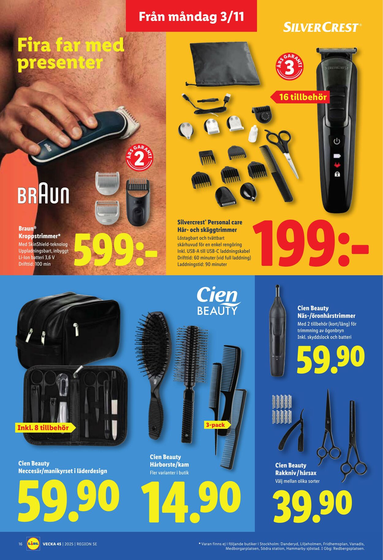 Erbjudanden Lidl 03.11.2025 - 09.11.2025