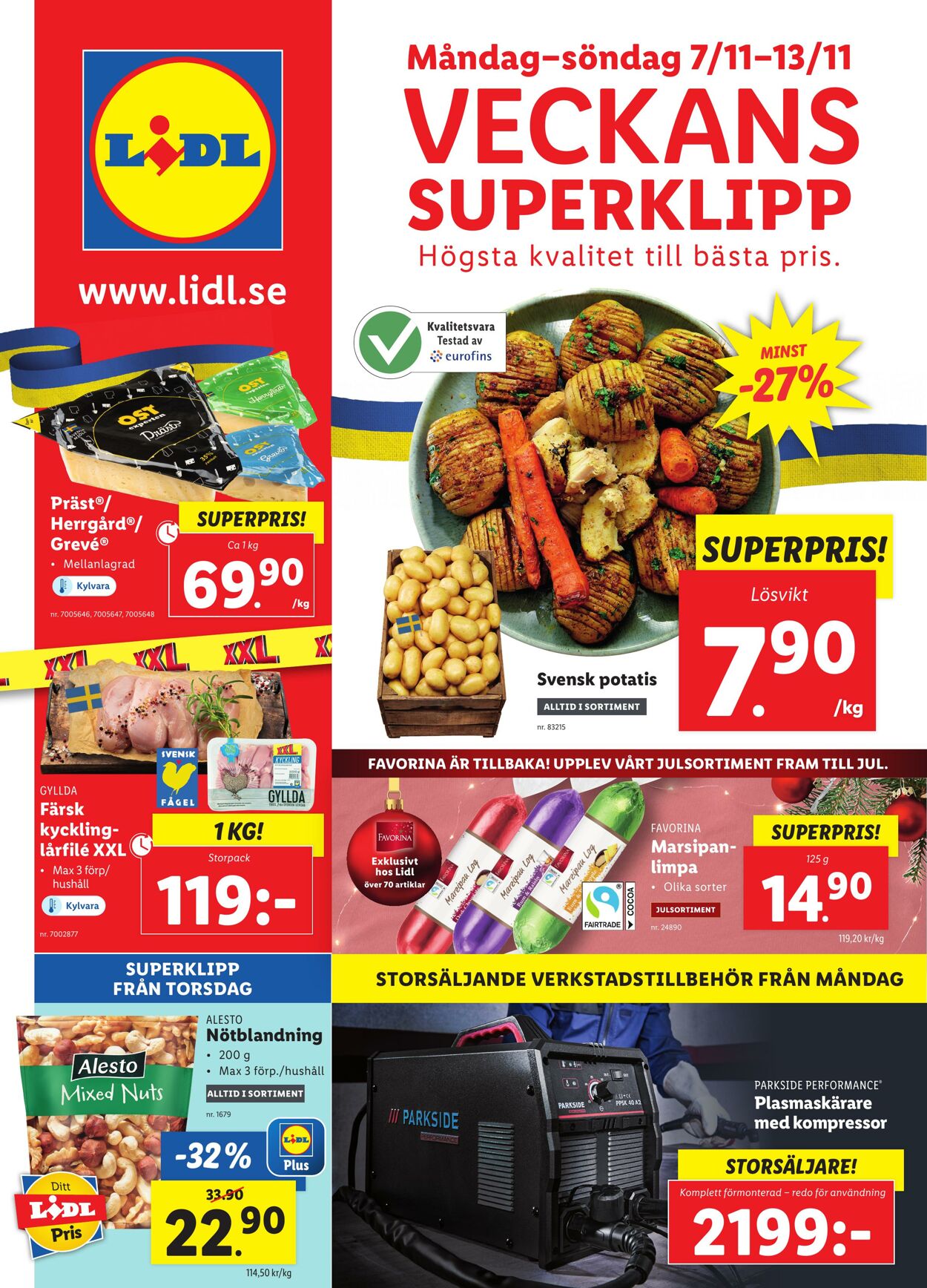 Erbjudanden Lidl 07.11.2022 - 13.11.2022