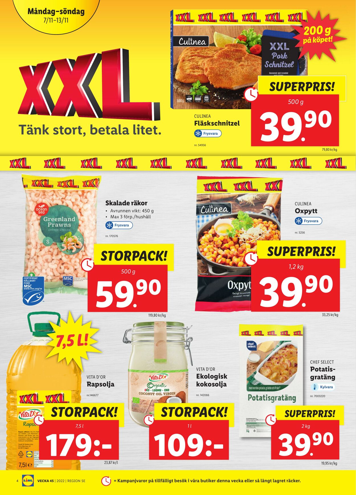 Erbjudanden Lidl 07.11.2022 - 13.11.2022