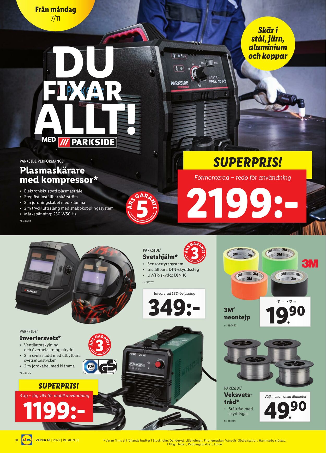 Erbjudanden Lidl 07.11.2022 - 13.11.2022