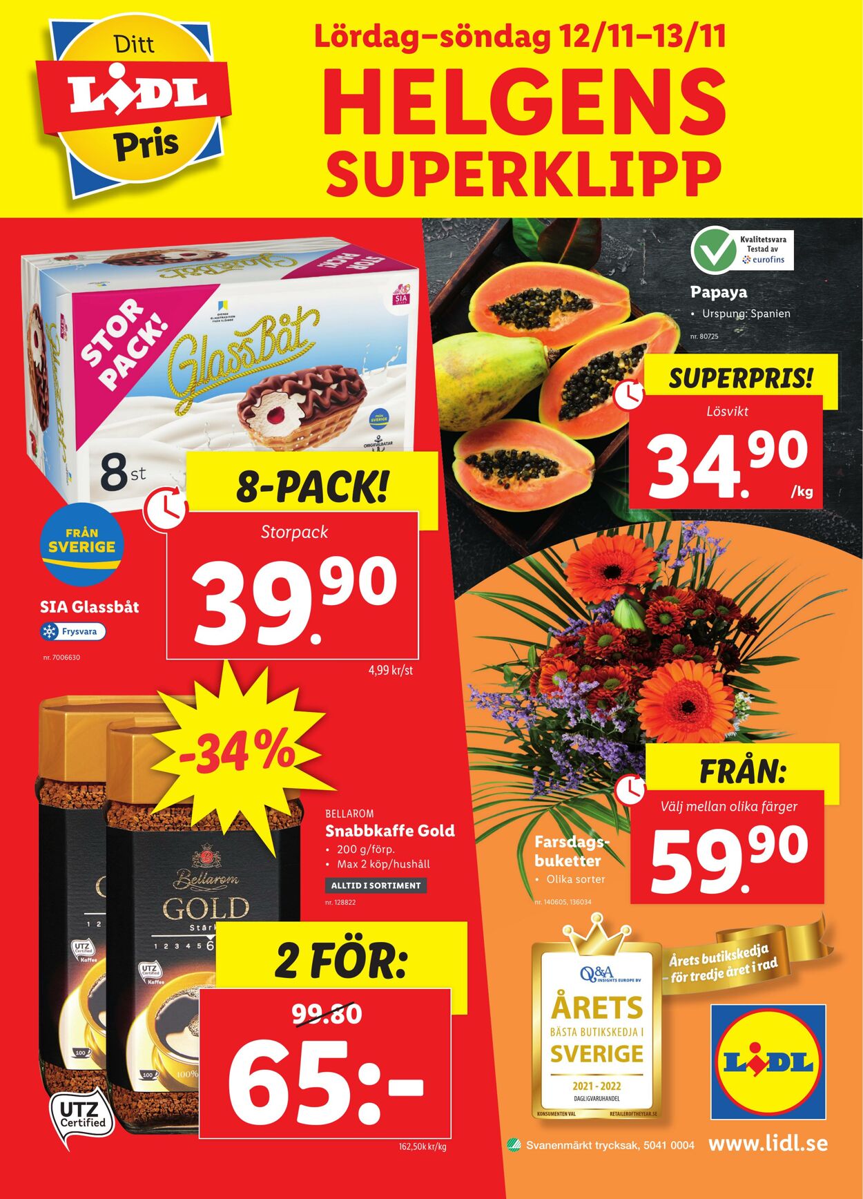 Erbjudanden Lidl 07.11.2022 - 13.11.2022