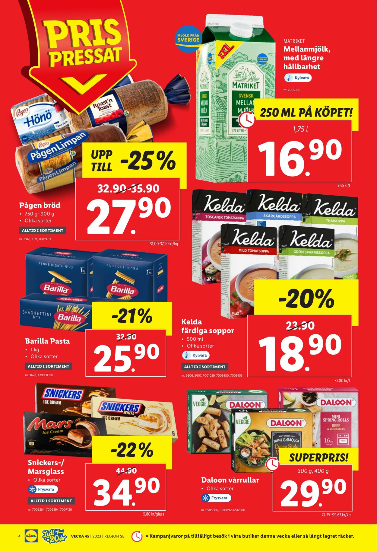 Erbjudanden Lidl 06.11.2023 - 12.11.2023