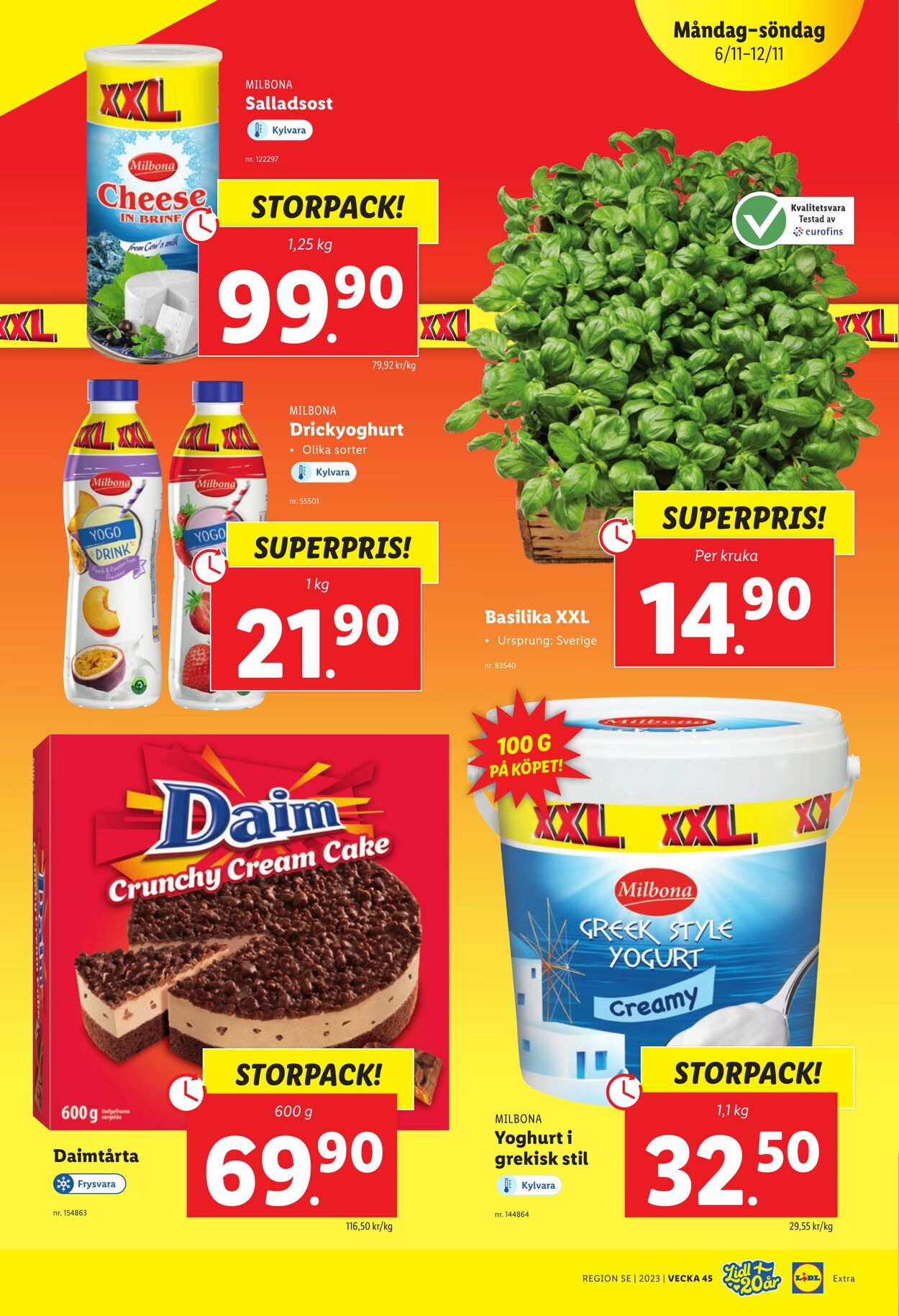 Erbjudanden Lidl 06.11.2023 - 12.11.2023